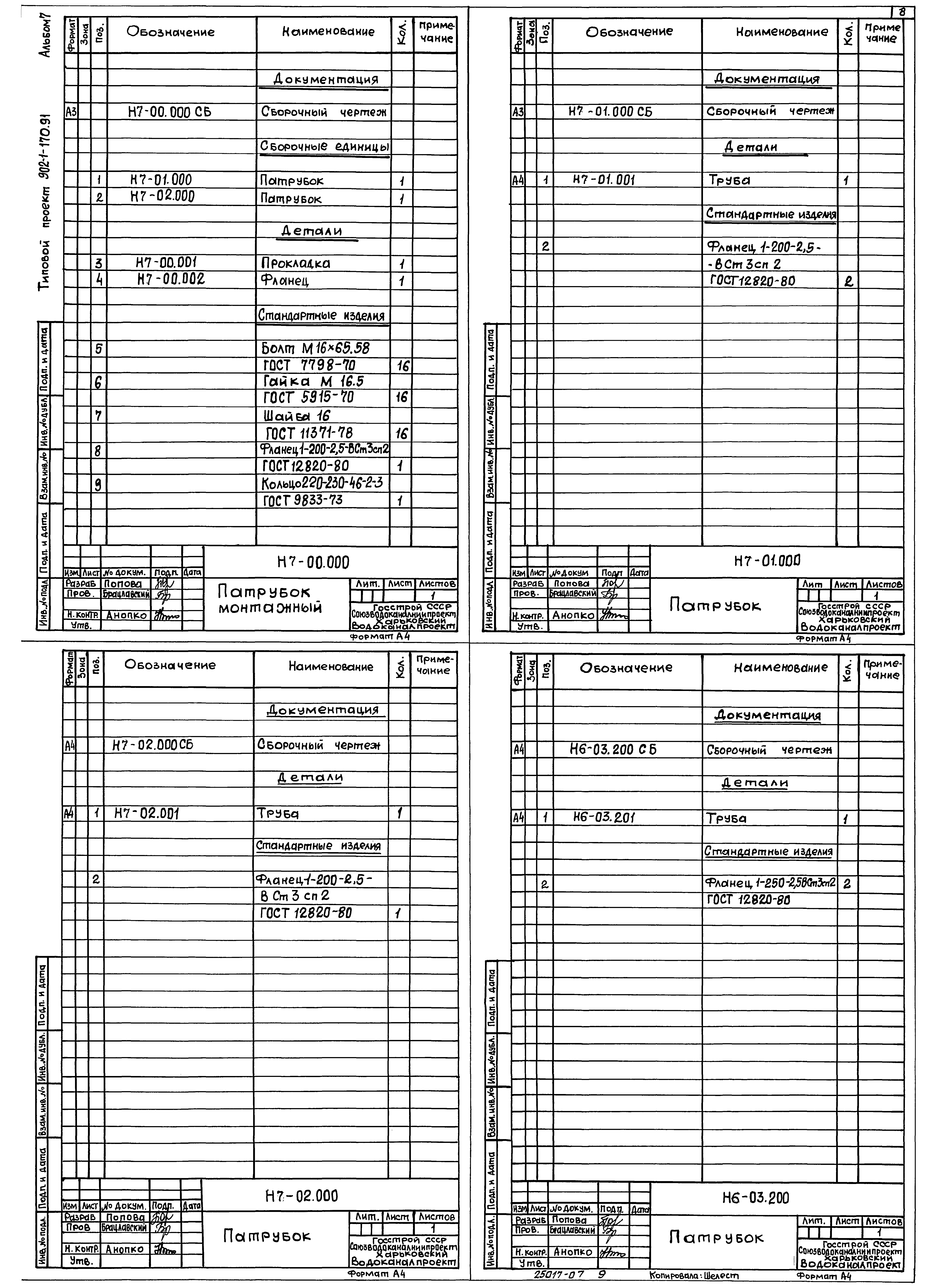 Типовой проект 902-1-179.91
