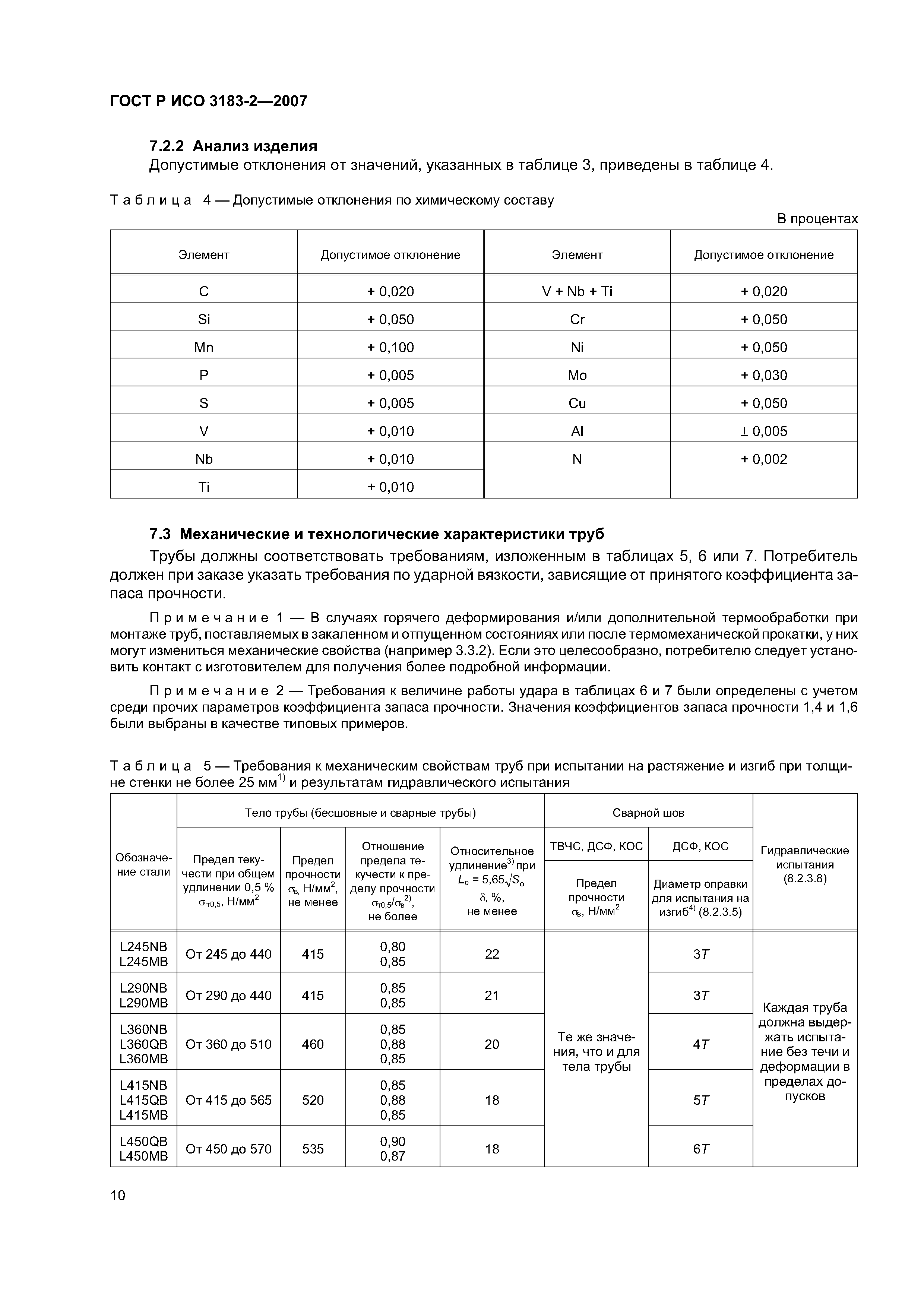 ГОСТ Р ИСО 3183-2-2007