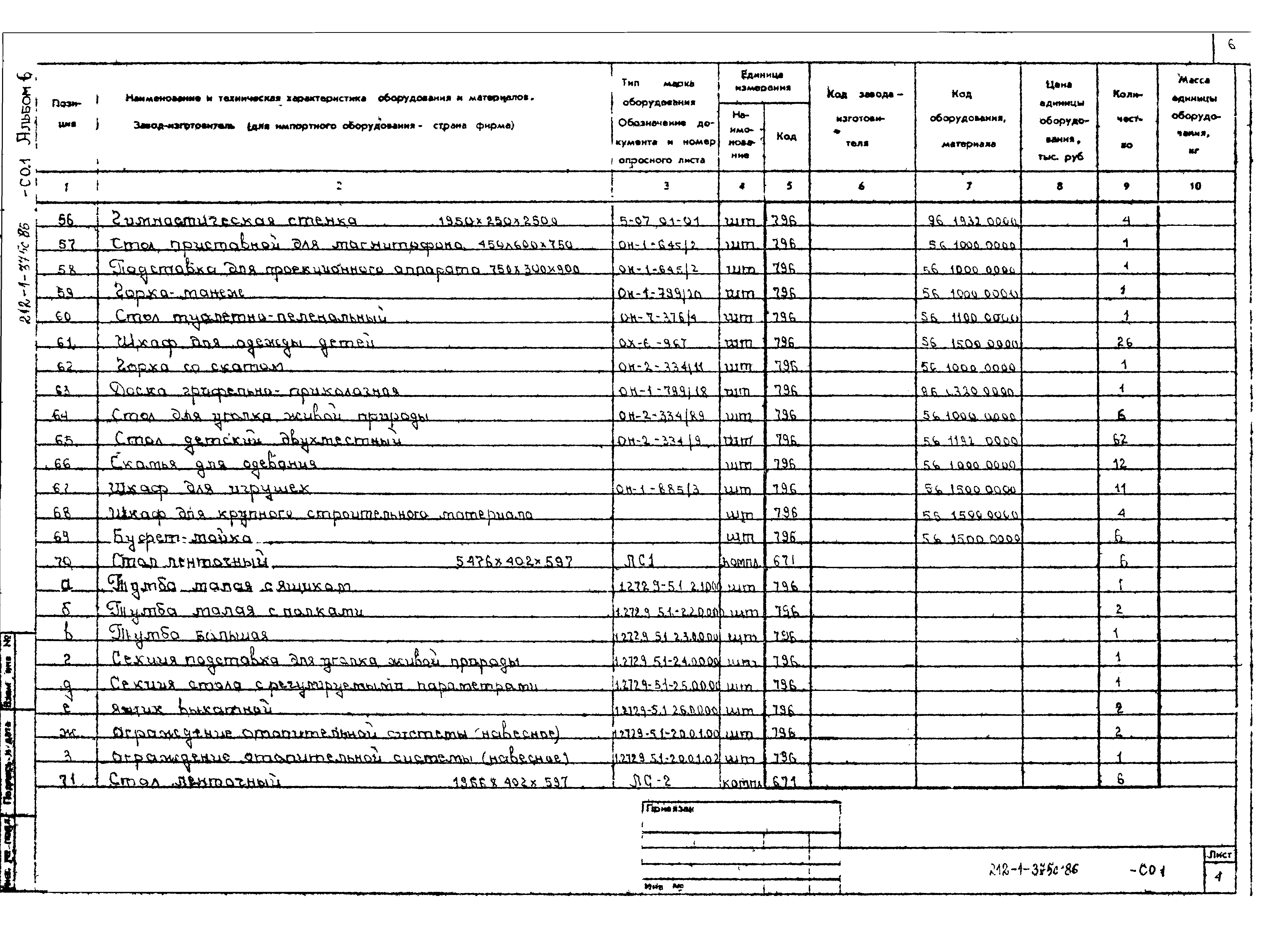 Типовой проект 212-1-375с.86