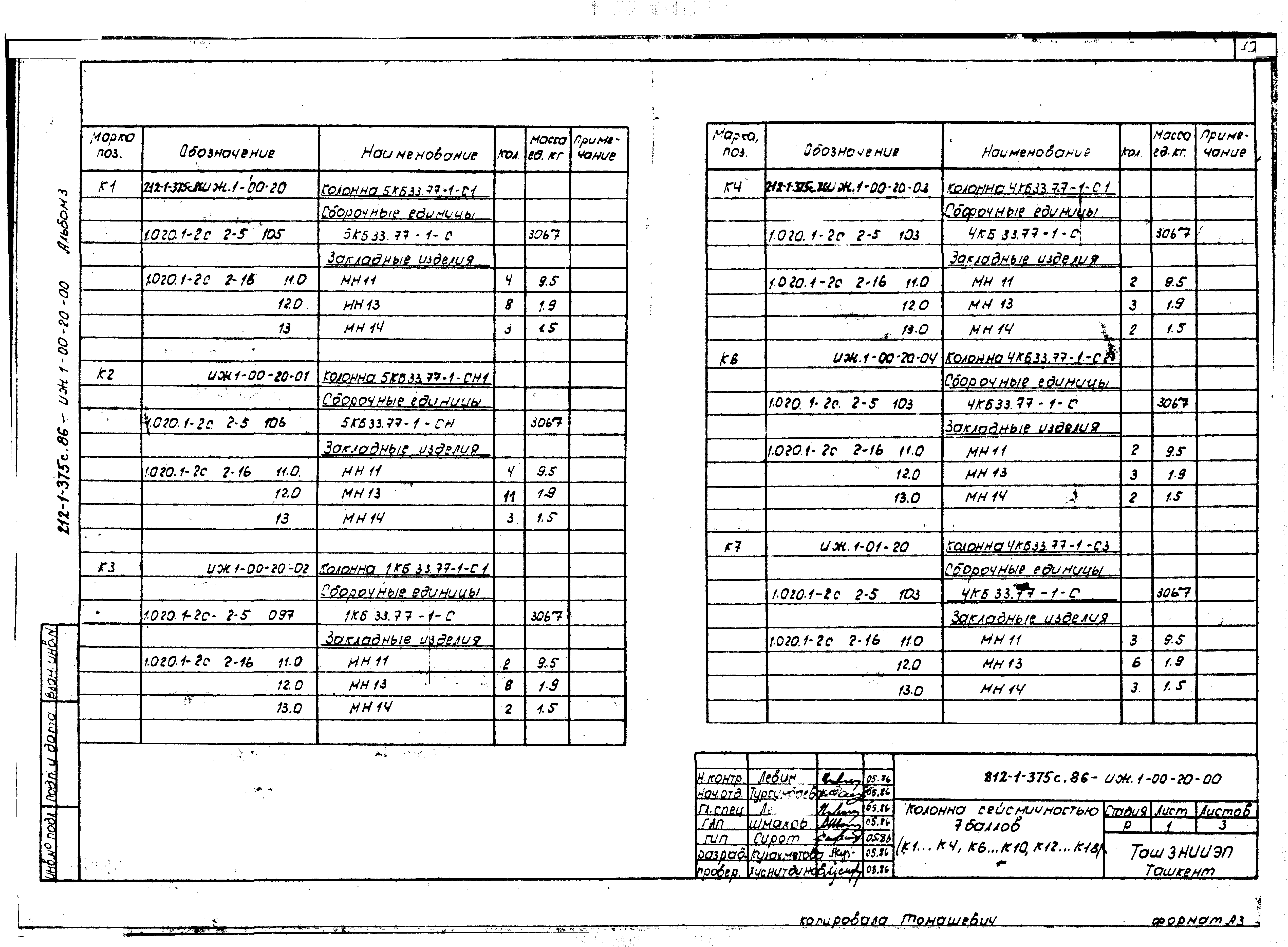 Типовой проект 212-1-375с.86