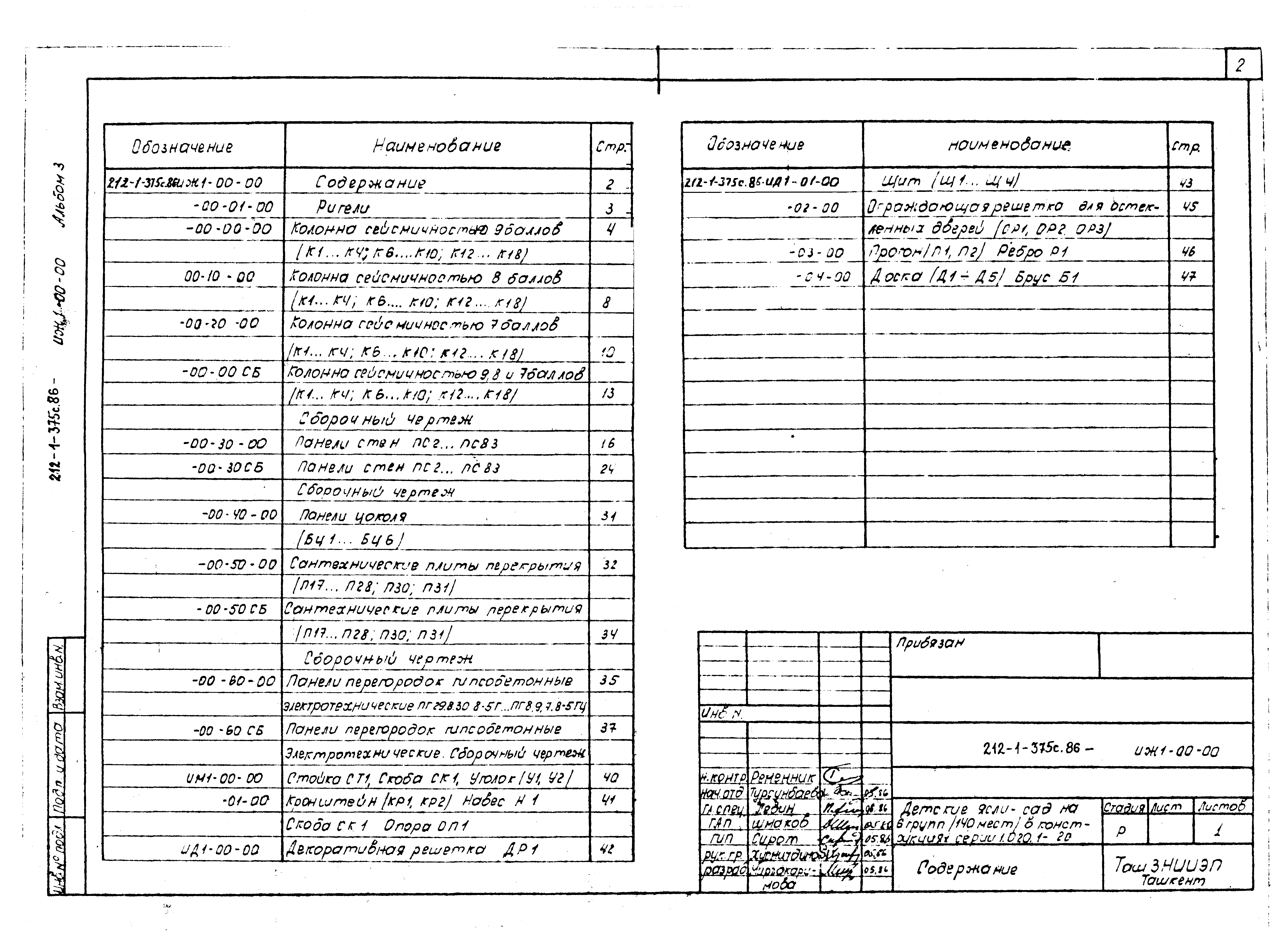 Типовой проект 212-1-375с.86