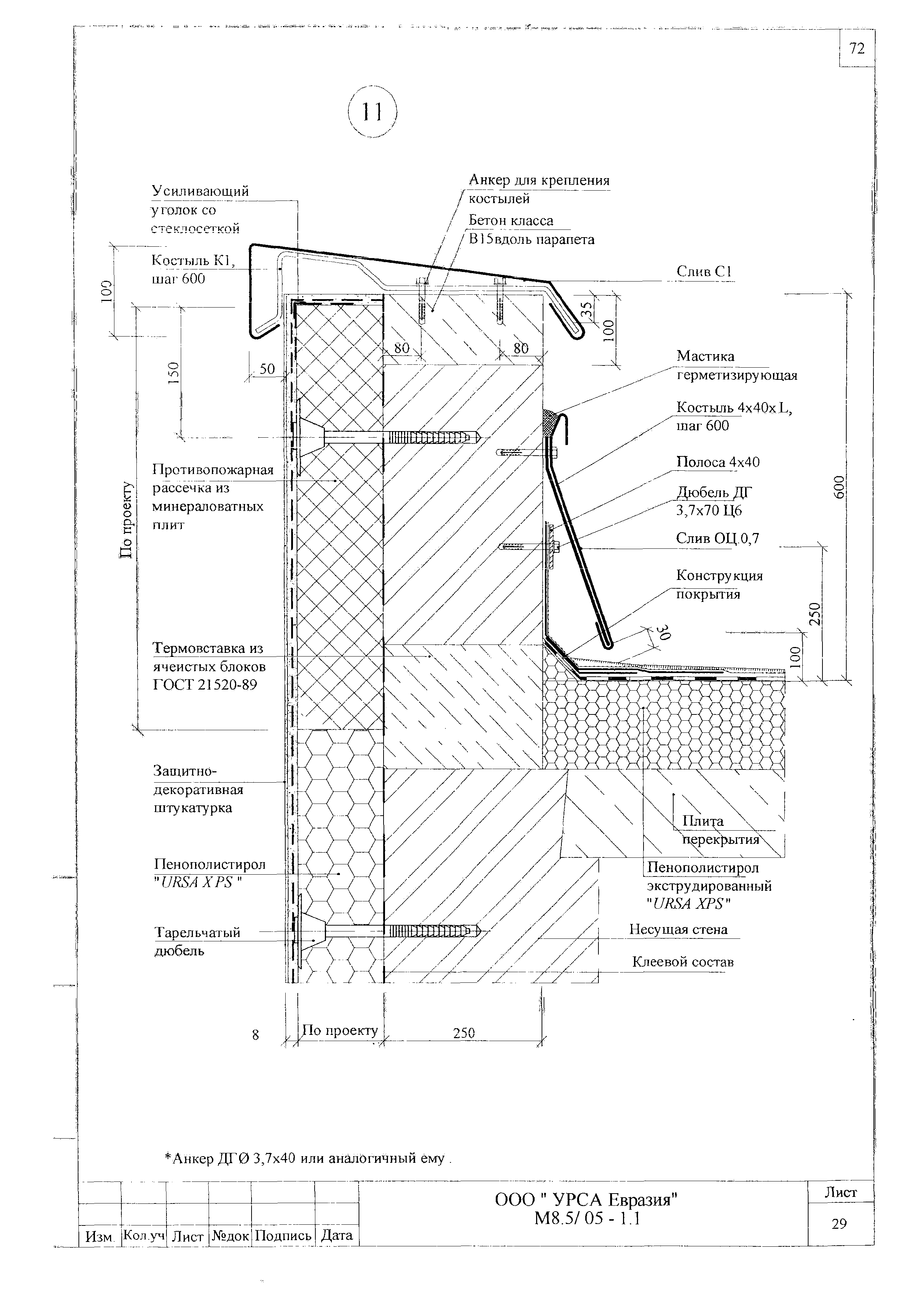 Шифр М8.5/05