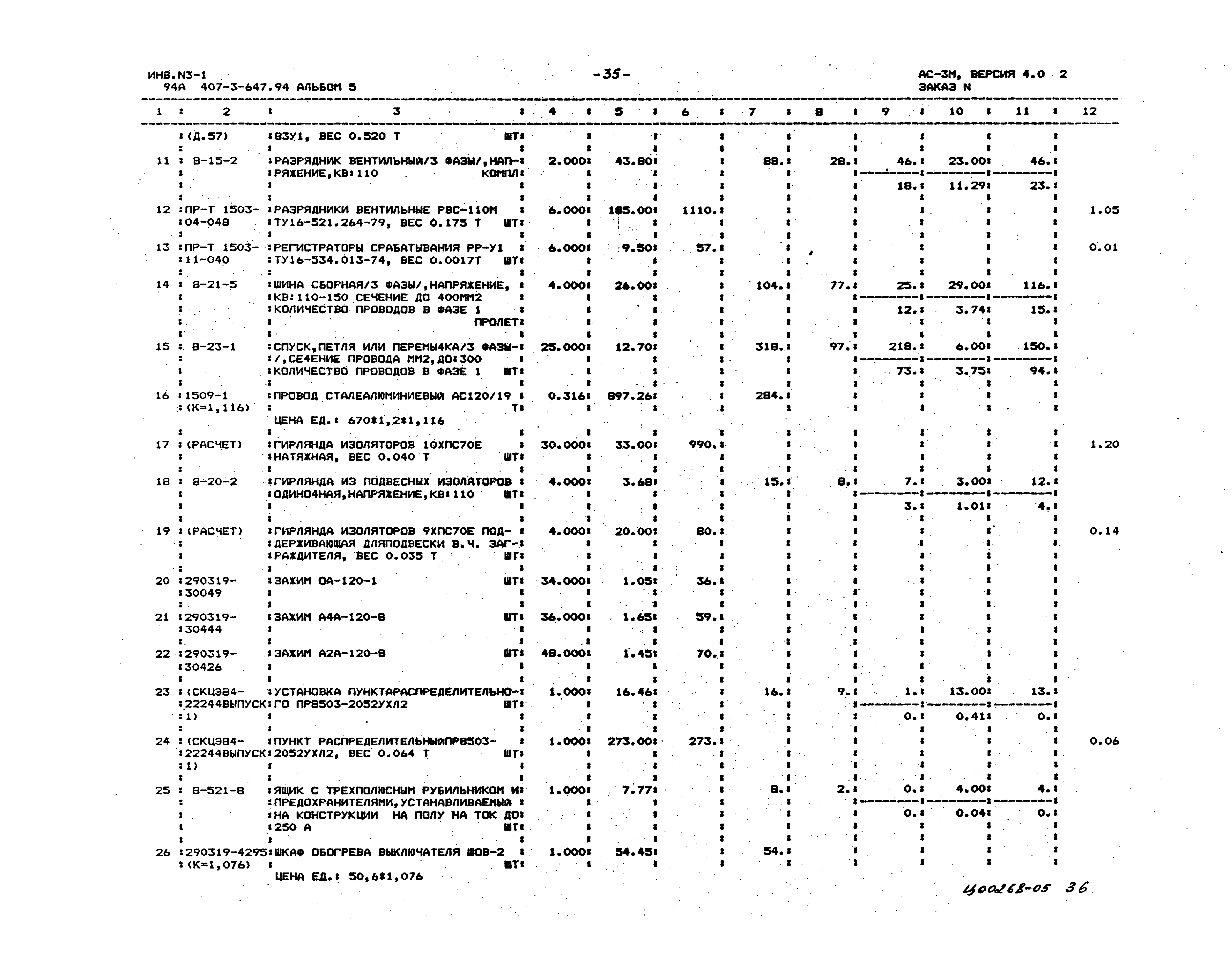 Типовой проект 407-3-647.94