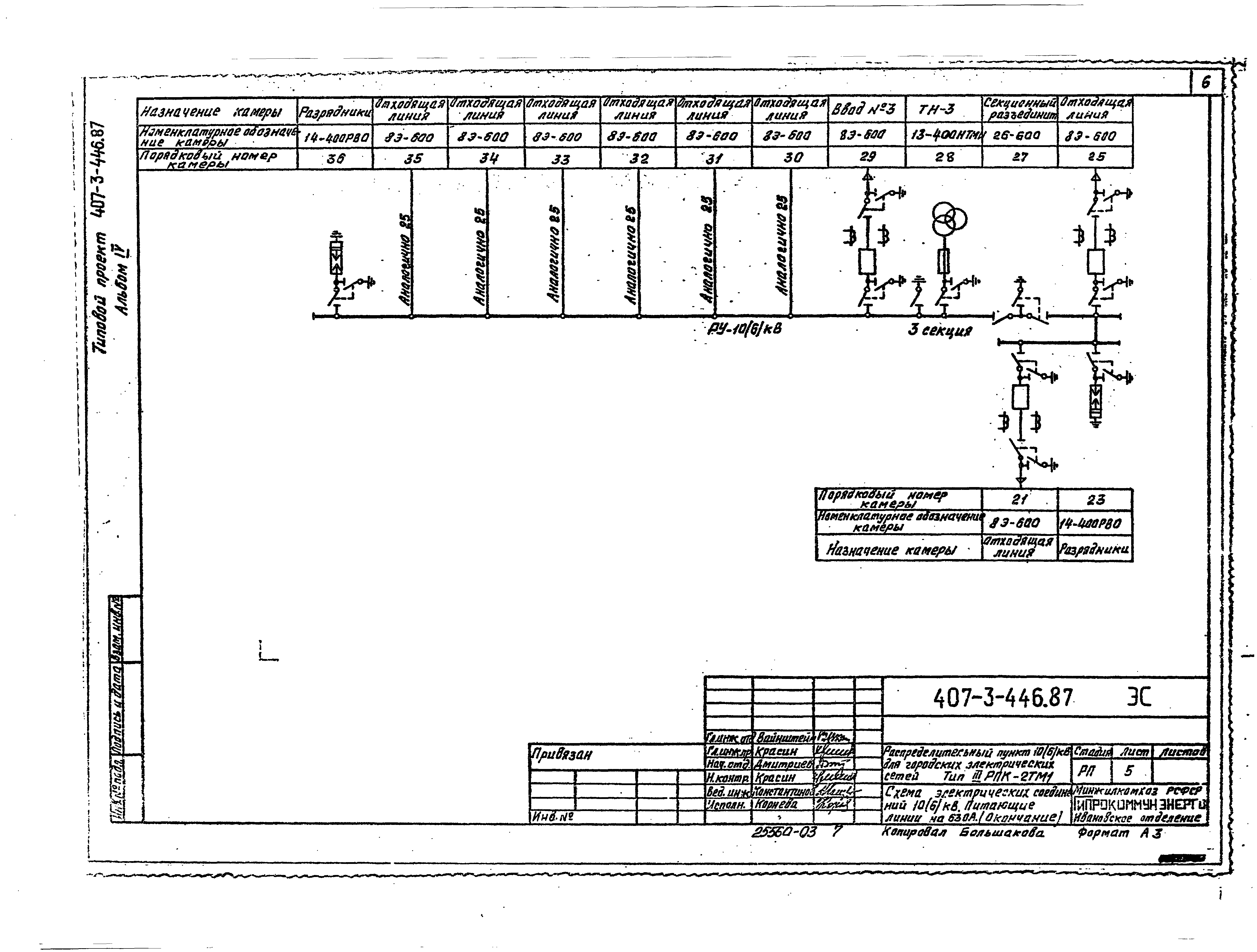 Типовой проект 407-3-446.87