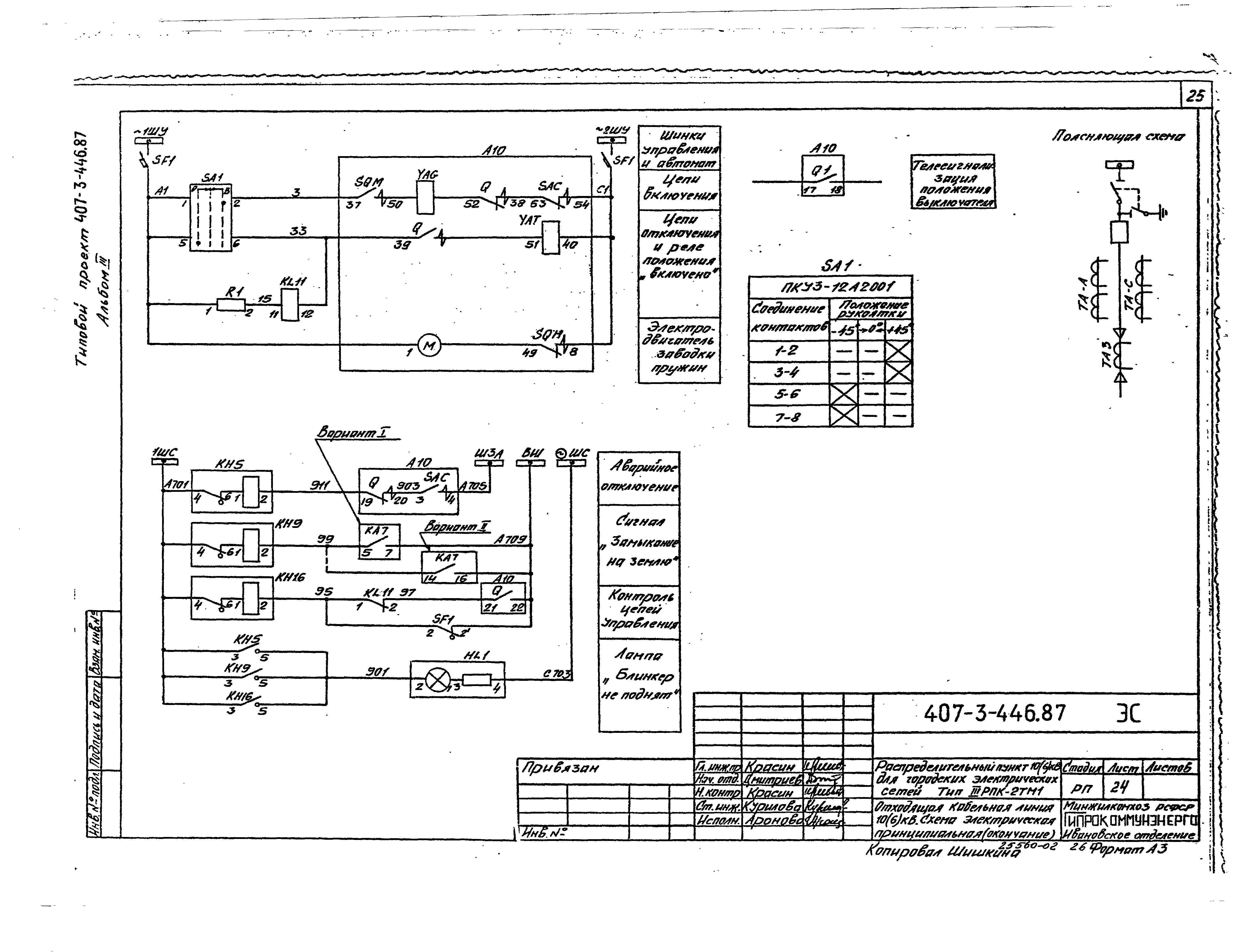Типовой проект 407-3-446.87