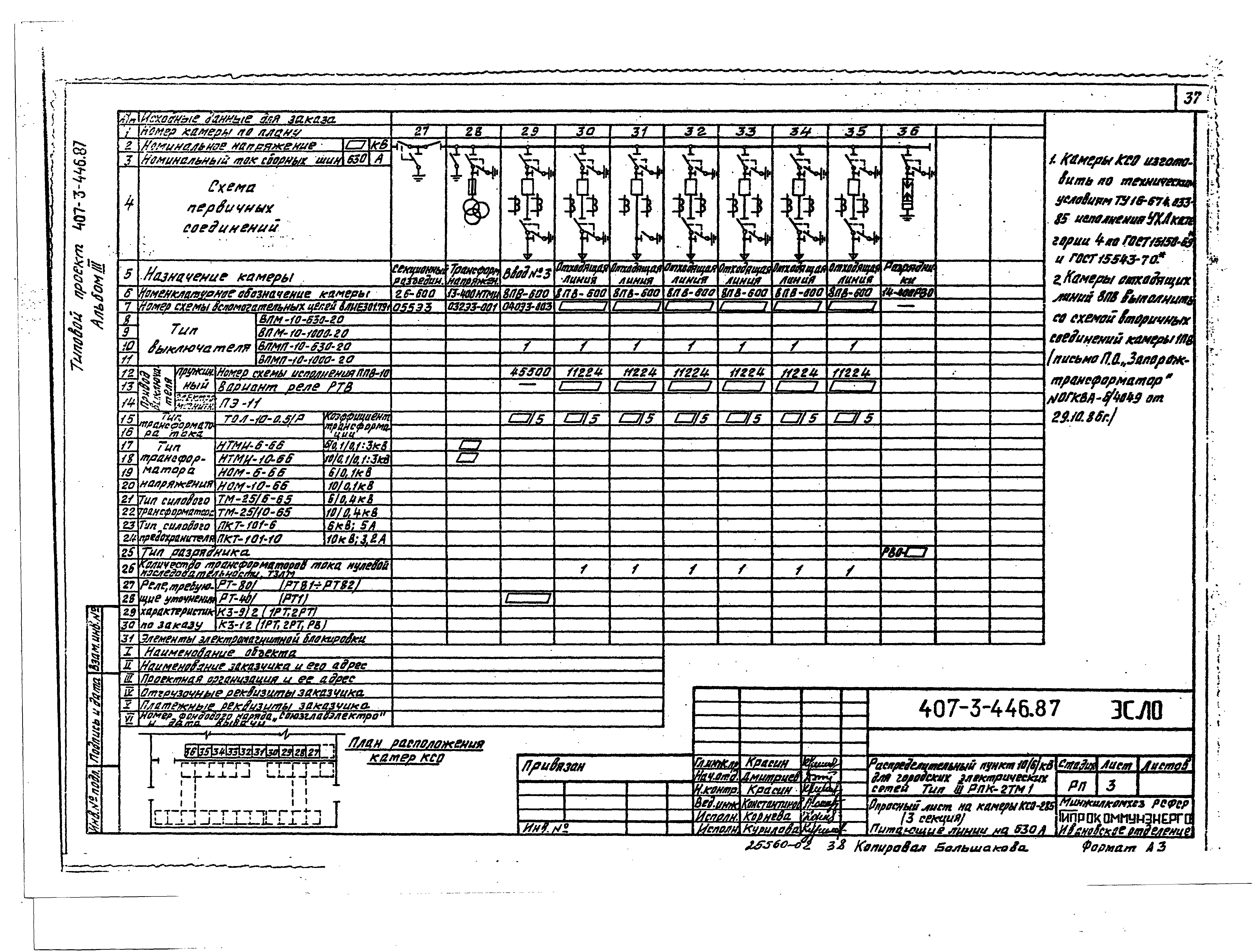 Типовой проект 407-3-446.87