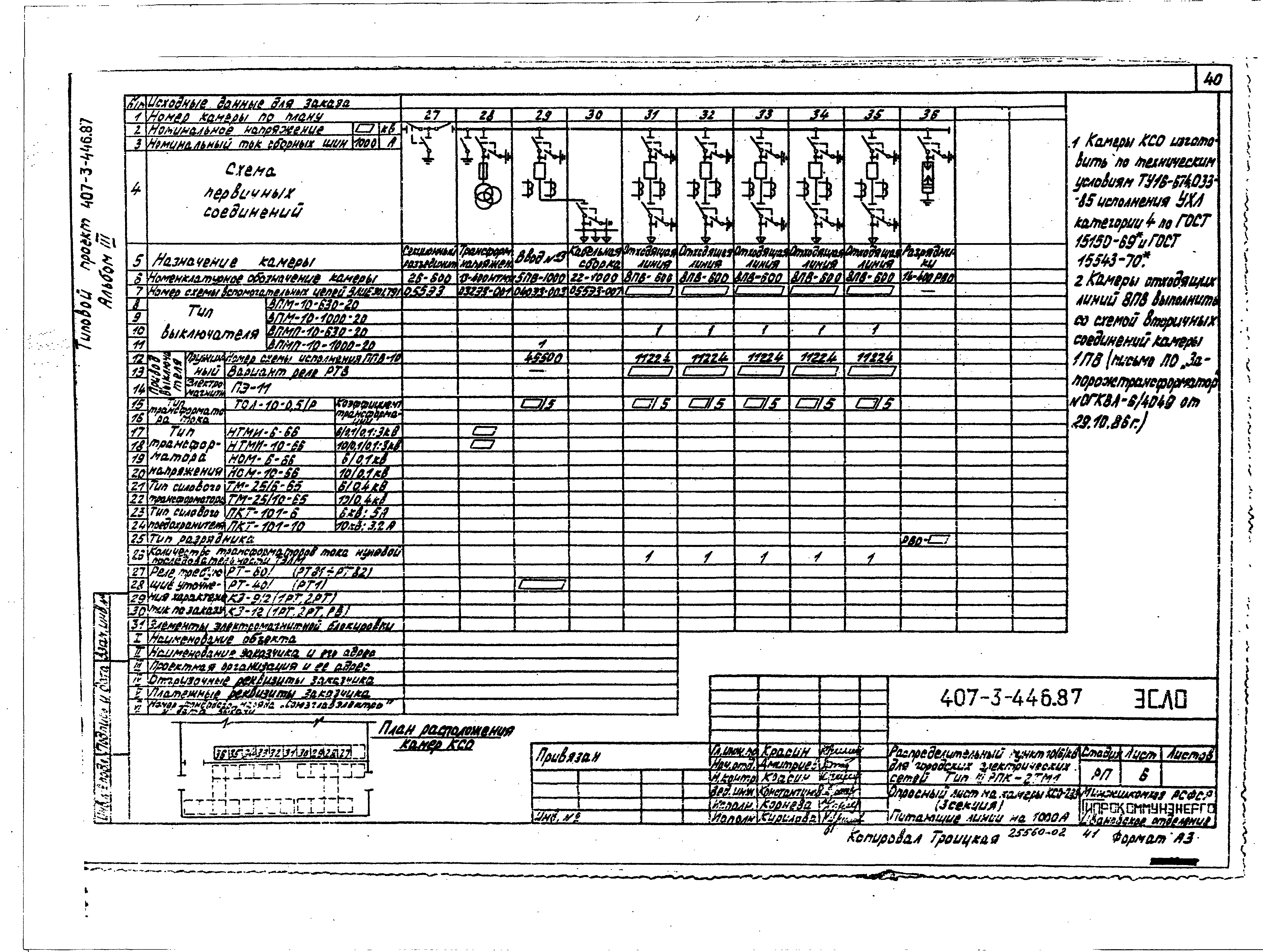 Типовой проект 407-3-446.87