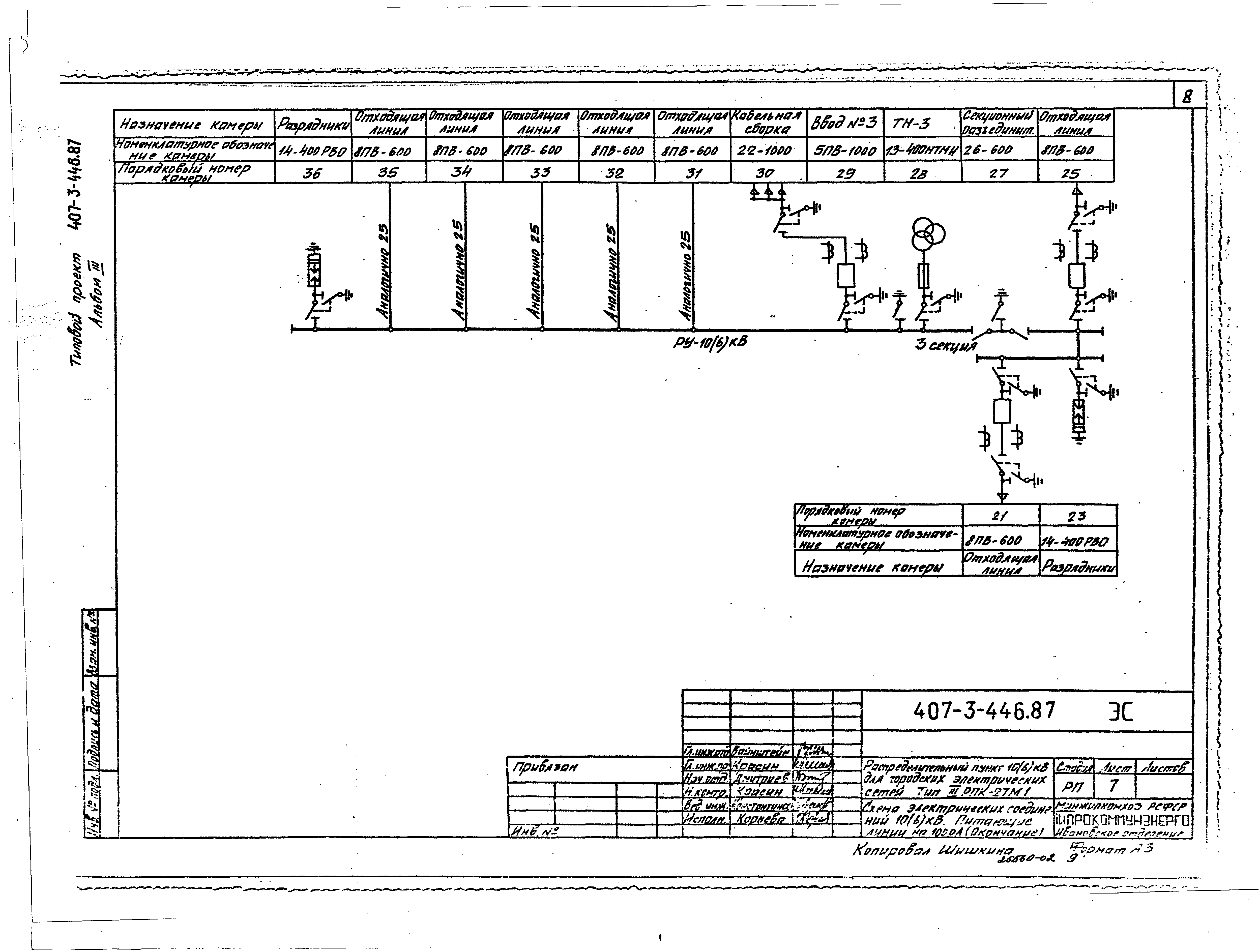Типовой проект 407-3-446.87