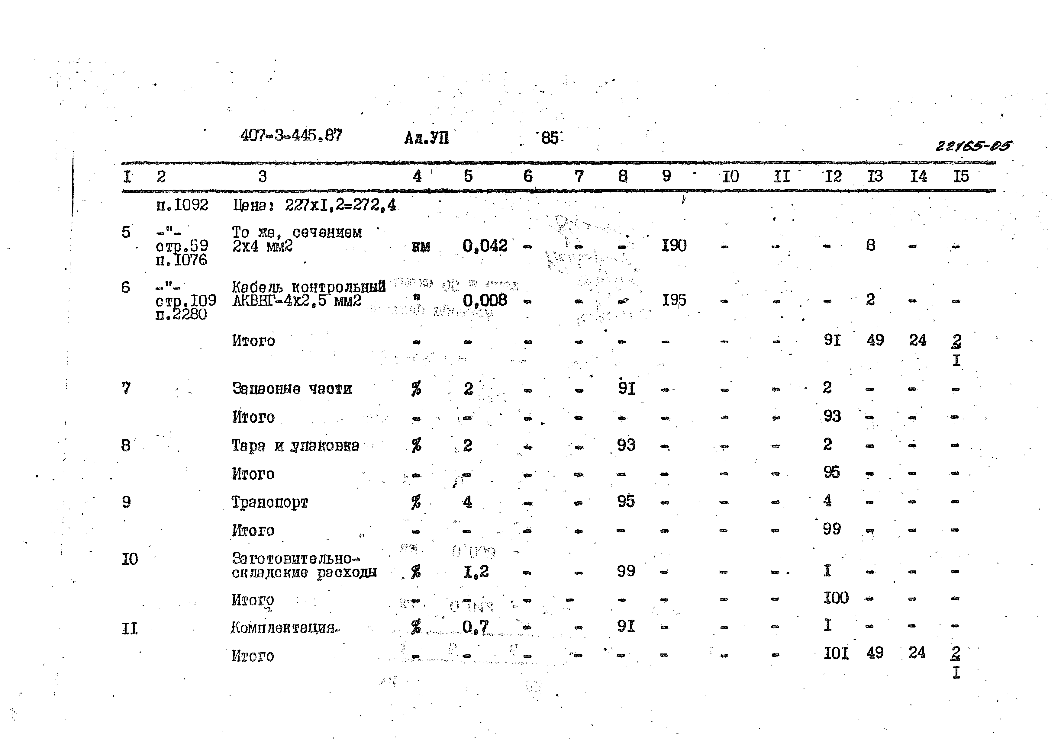 Типовой проект 407-3-445.87