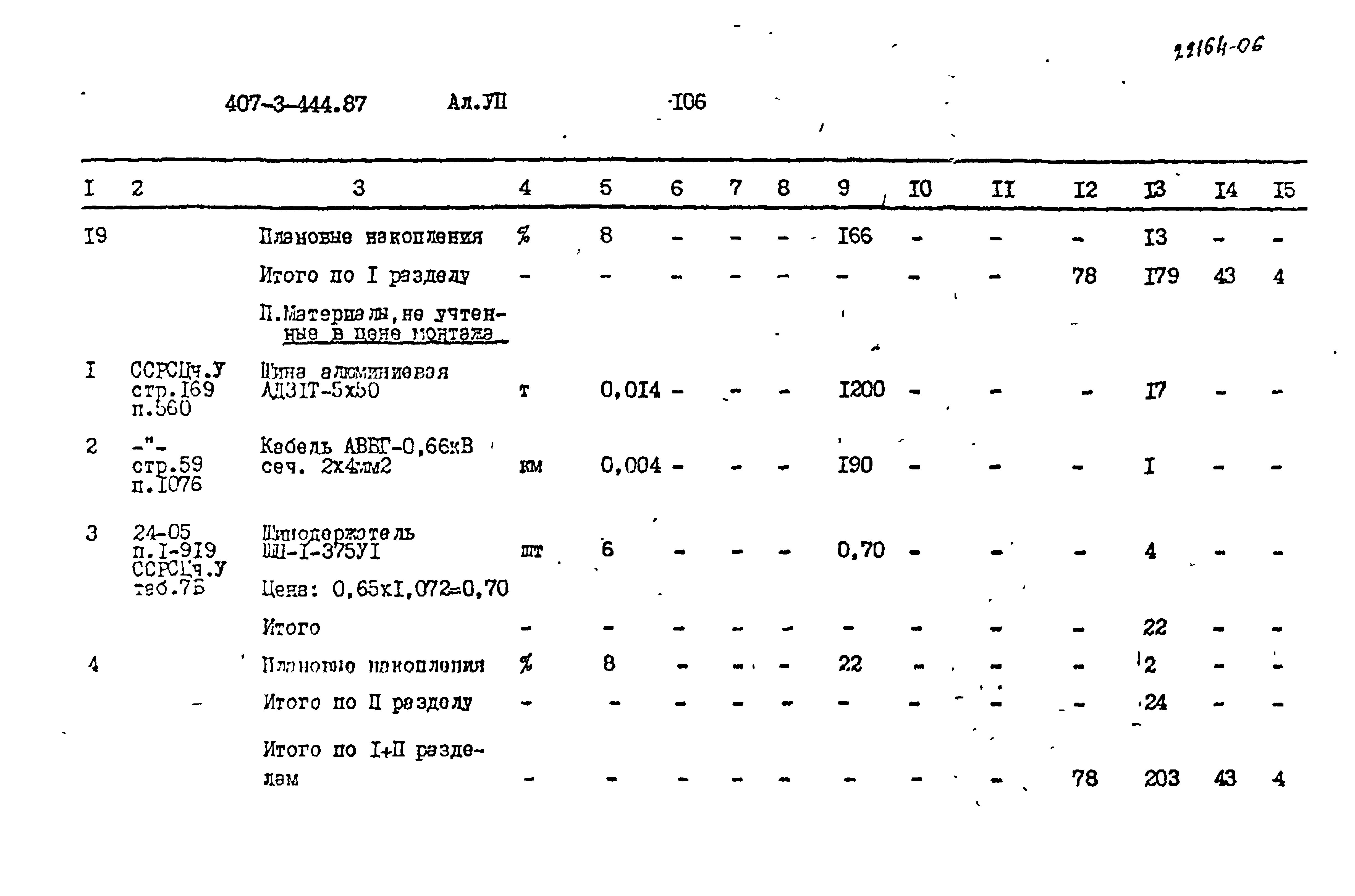 Типовой проект 407-3-444.87