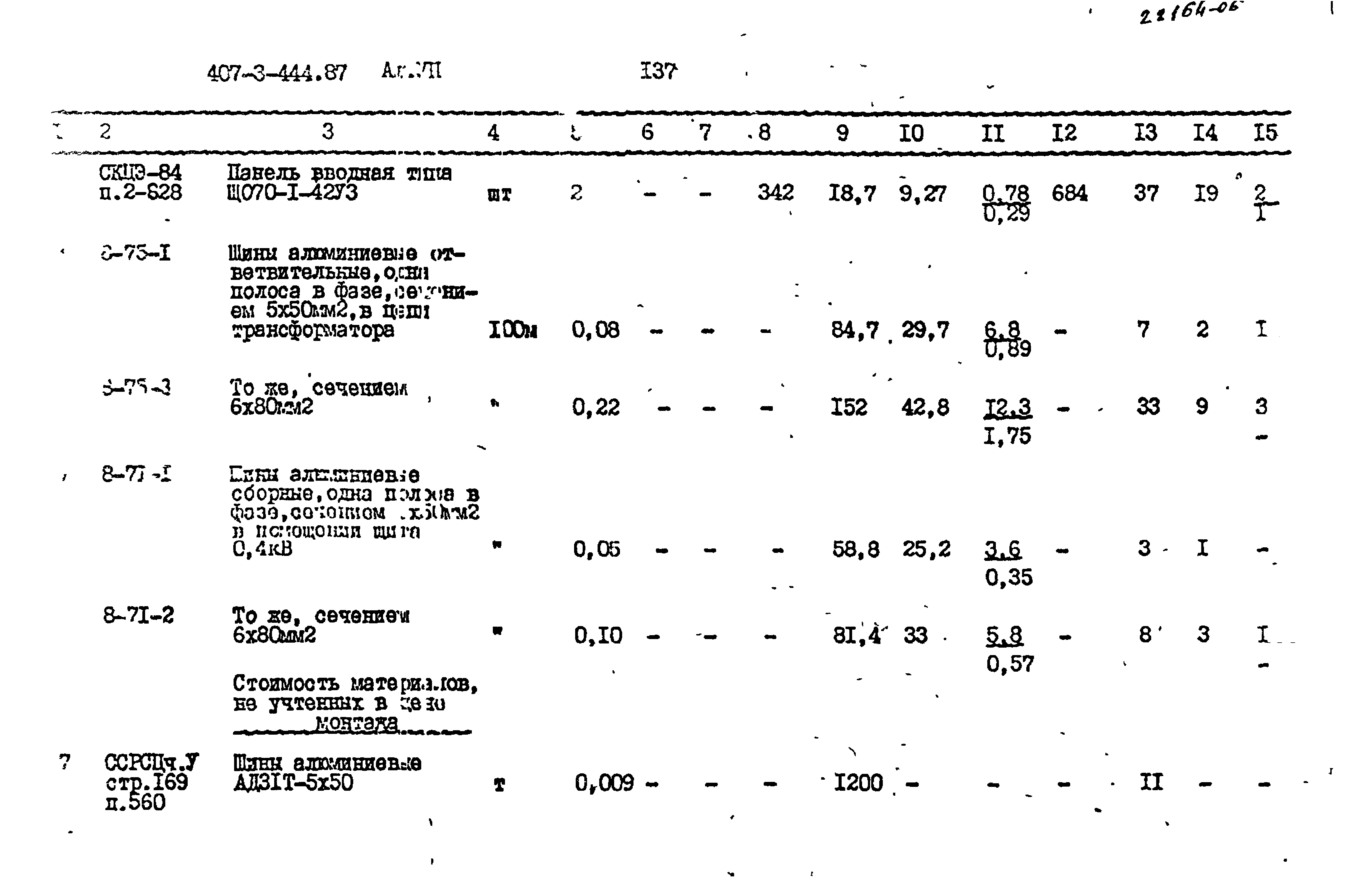 Типовой проект 407-3-444.87
