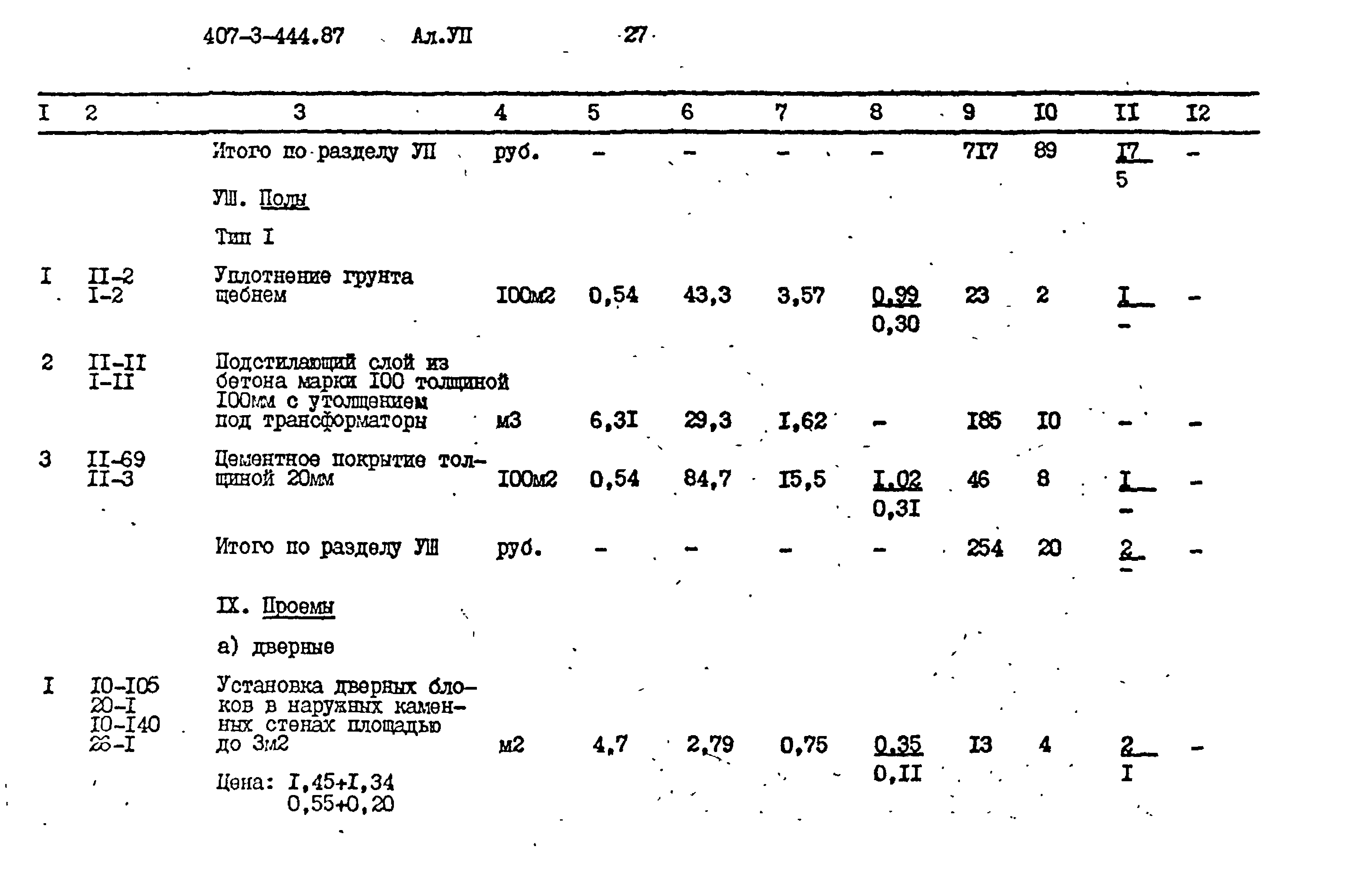 Типовой проект 407-3-444.87