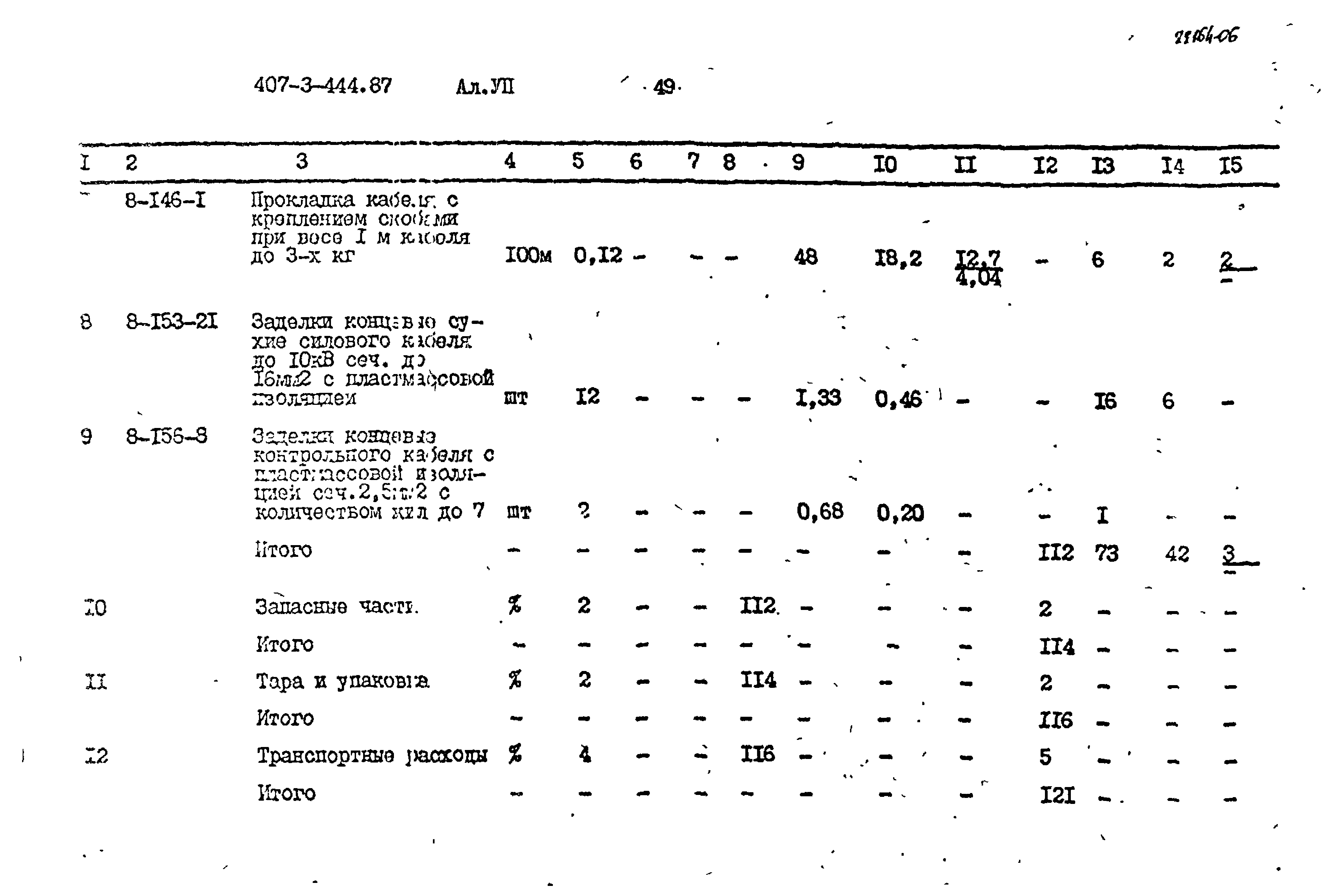 Типовой проект 407-3-444.87
