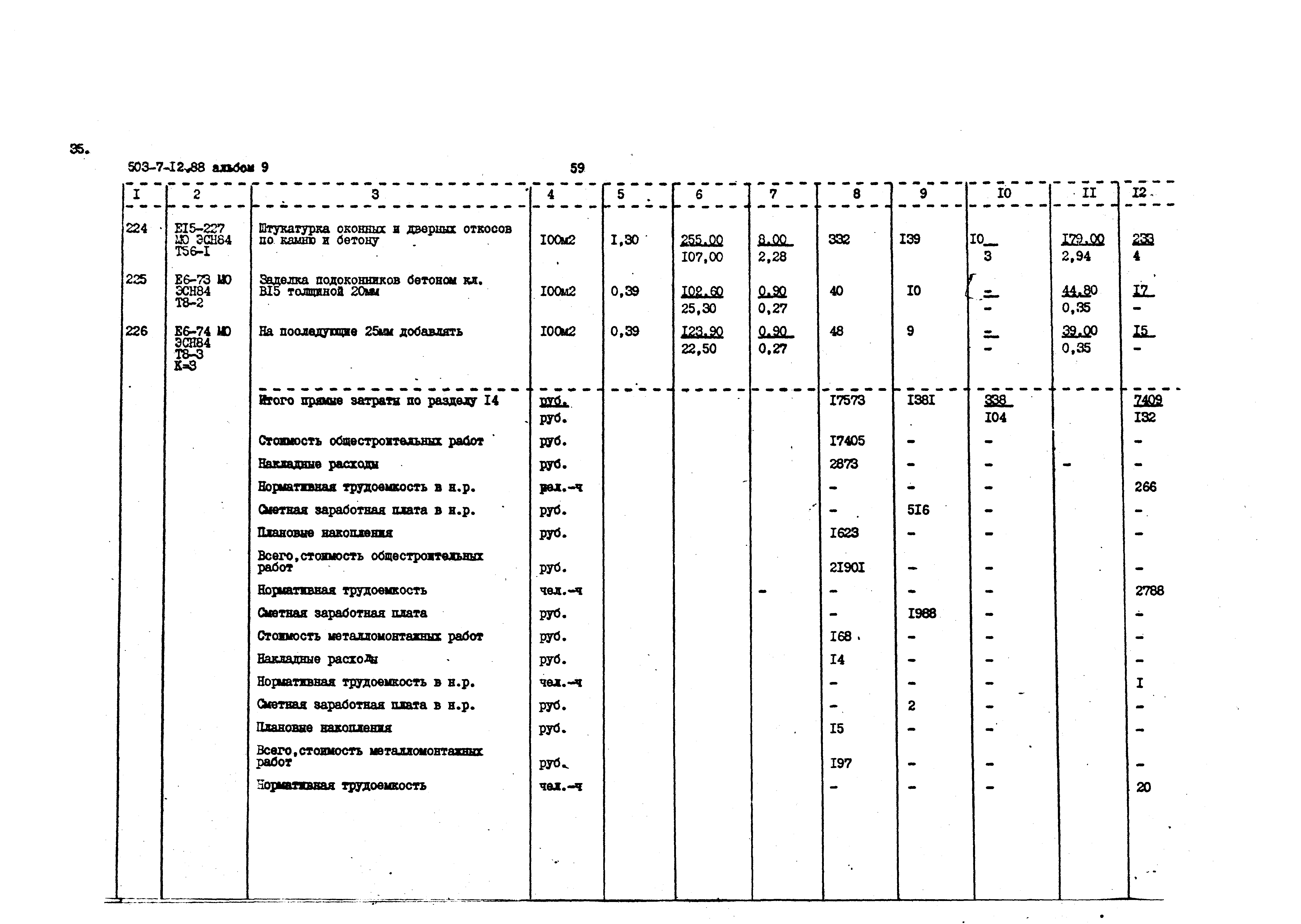 Типовой проект 503-7-12.88