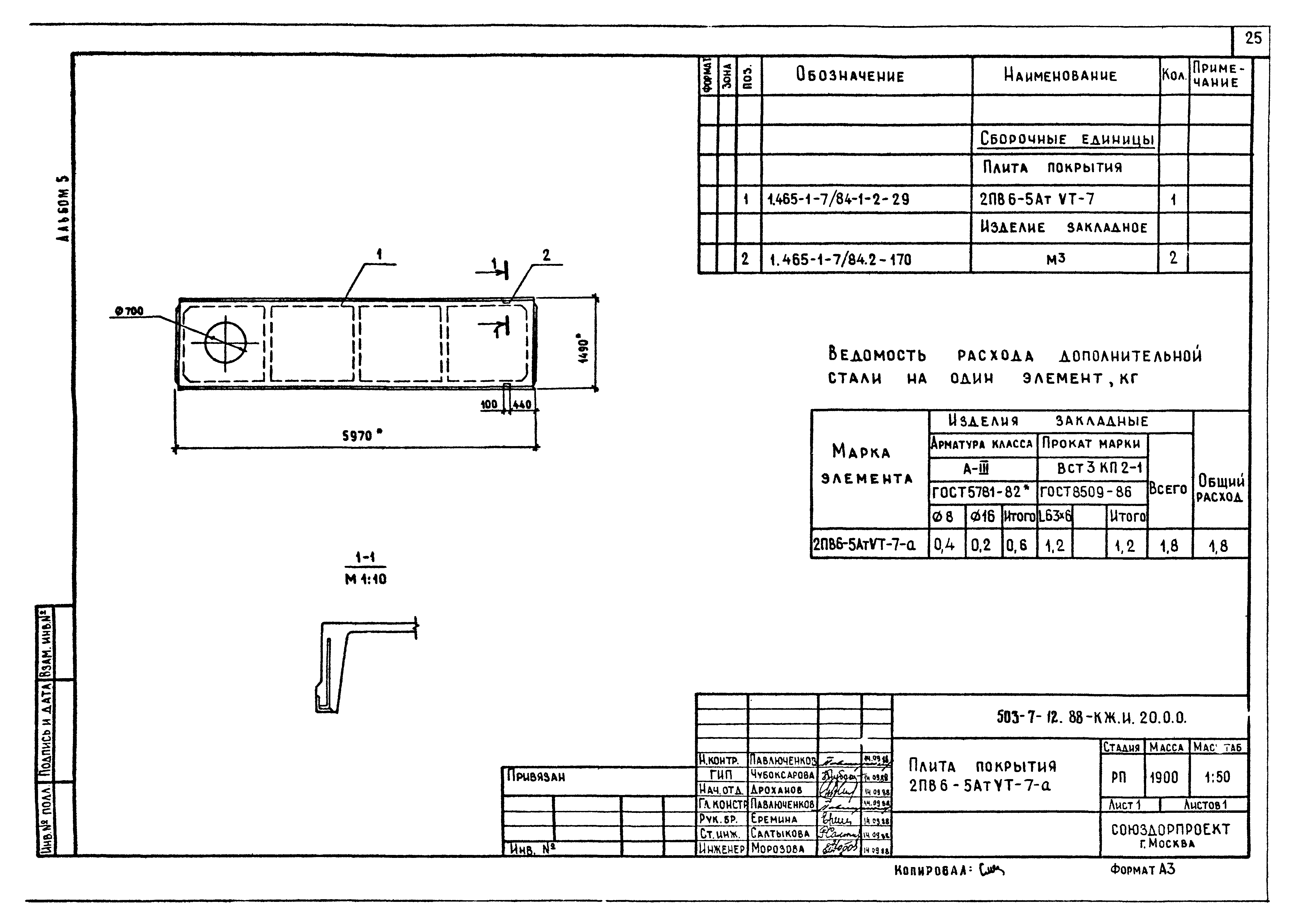 Типовой проект 503-7-12.88