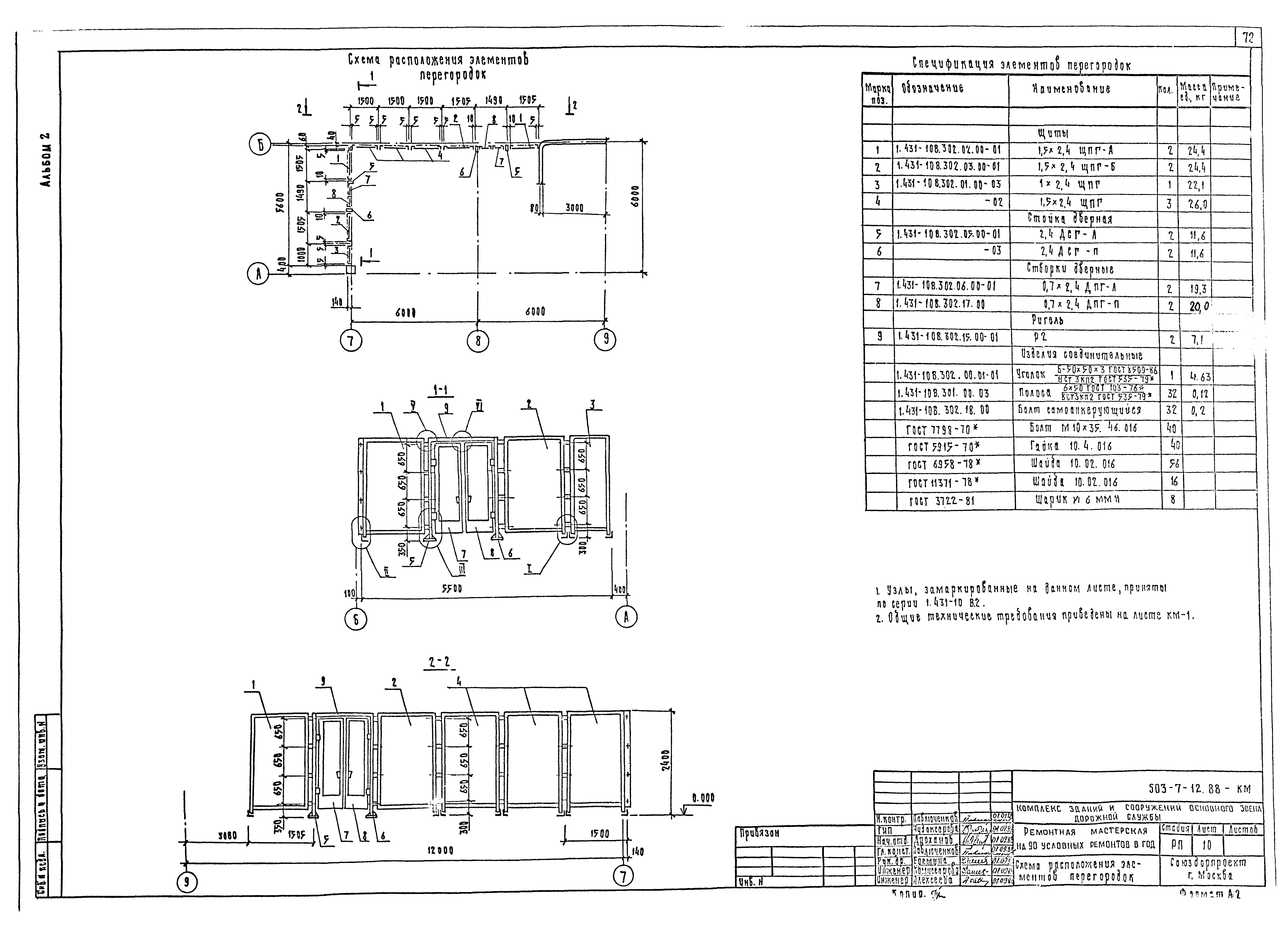 Типовой проект 503-7-12.88