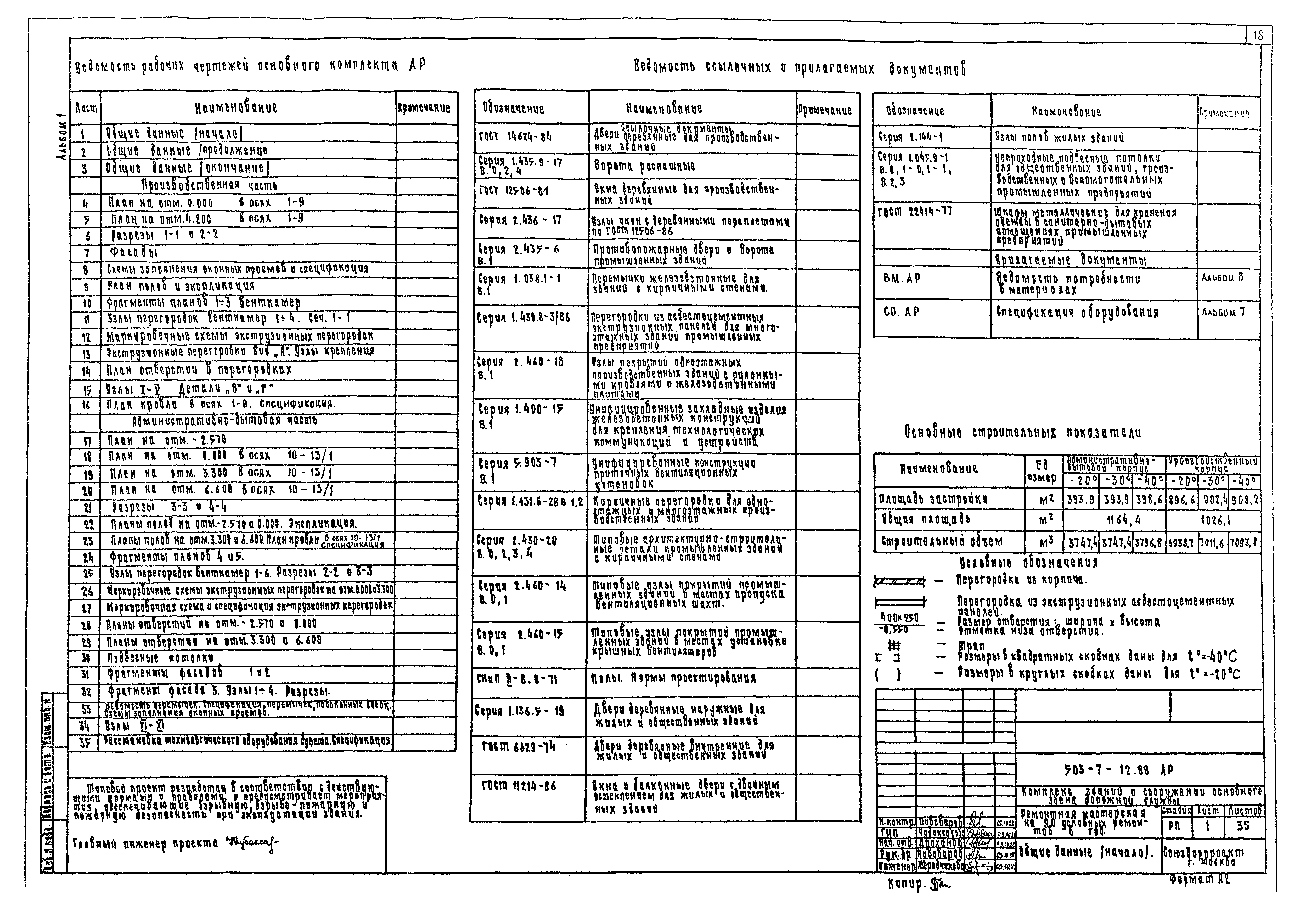 Типовой проект 503-7-12.88
