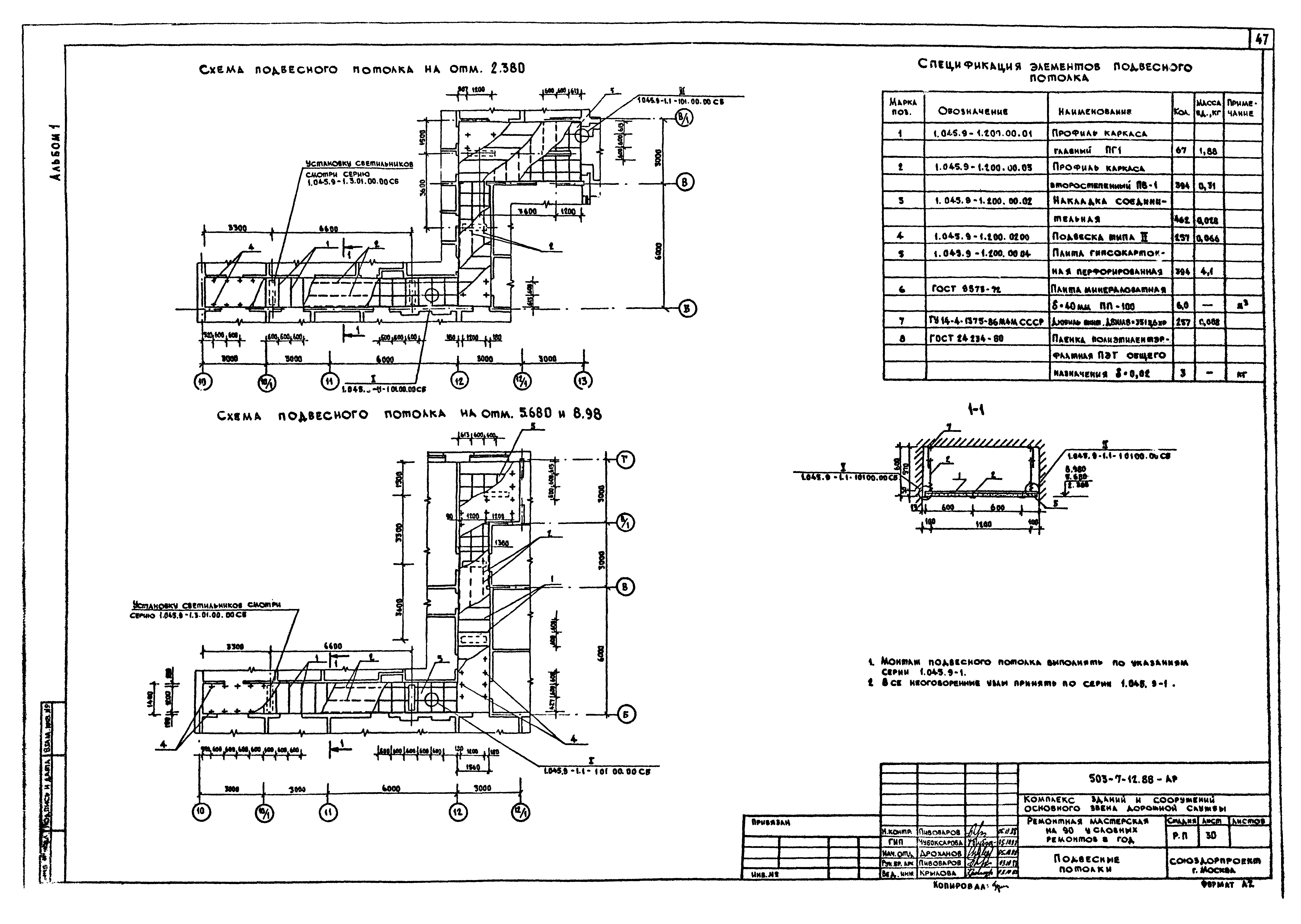Типовой проект 503-7-12.88