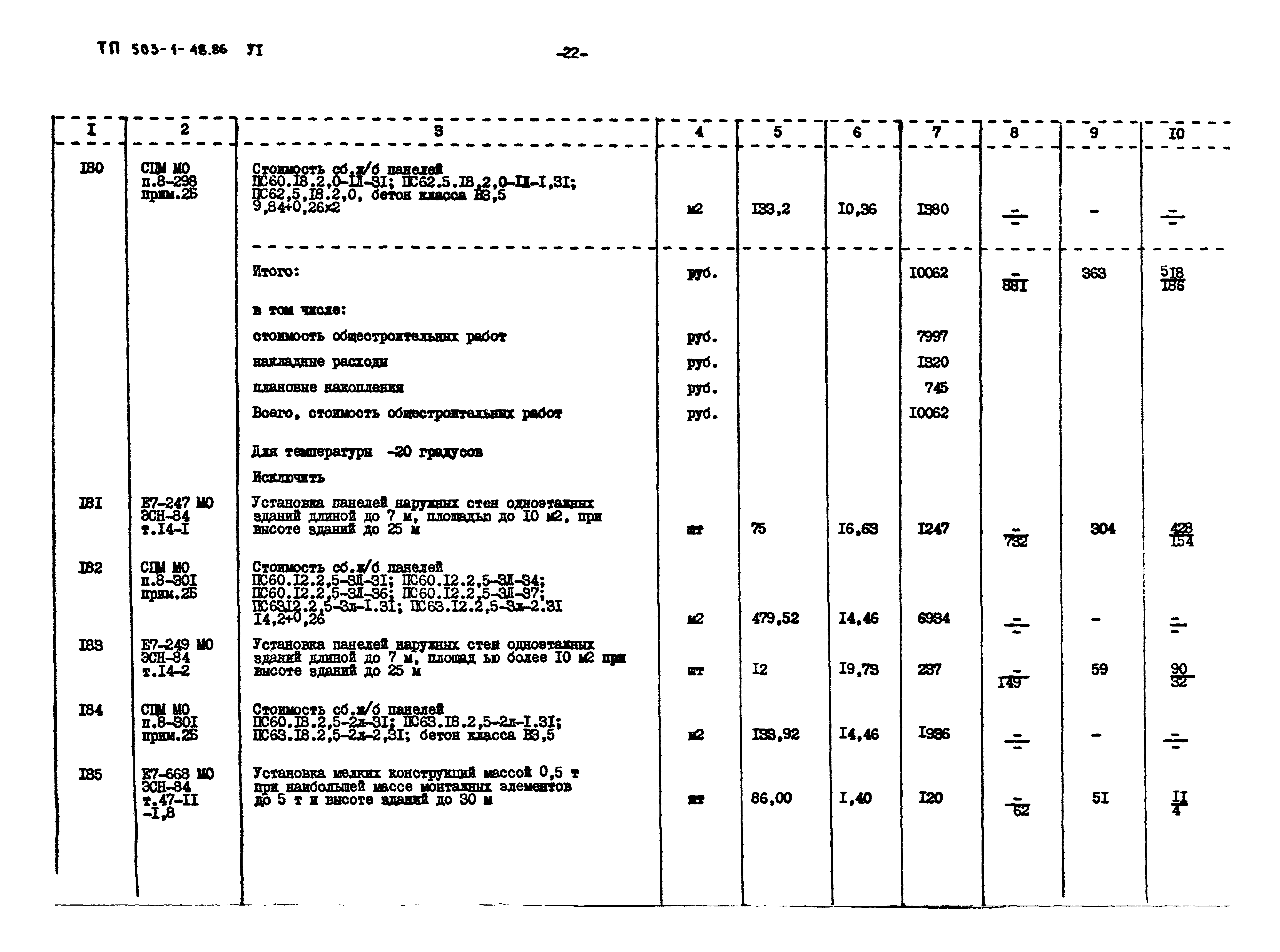 Типовой проект 503-1-48.86