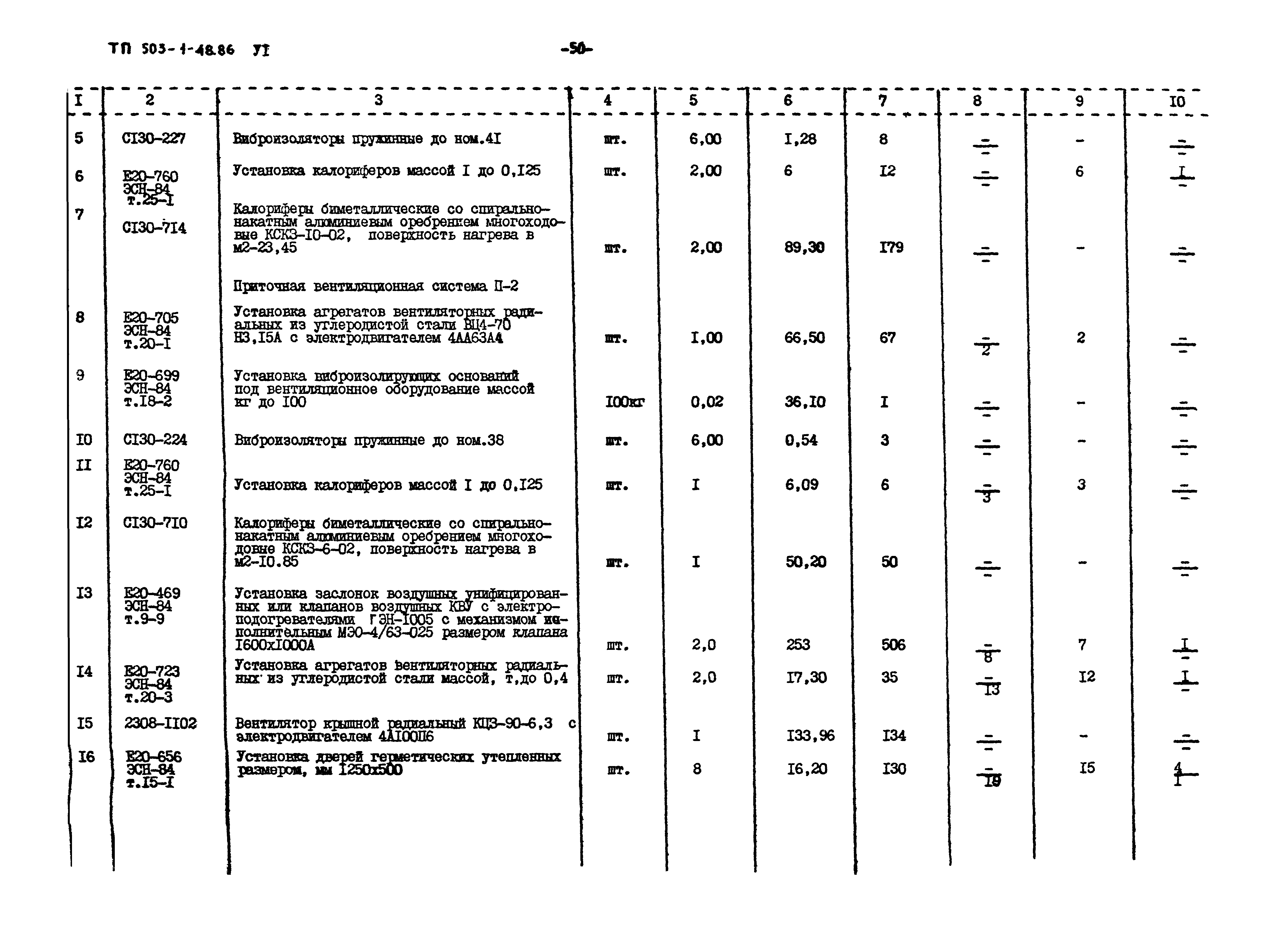 Типовой проект 503-1-48.86