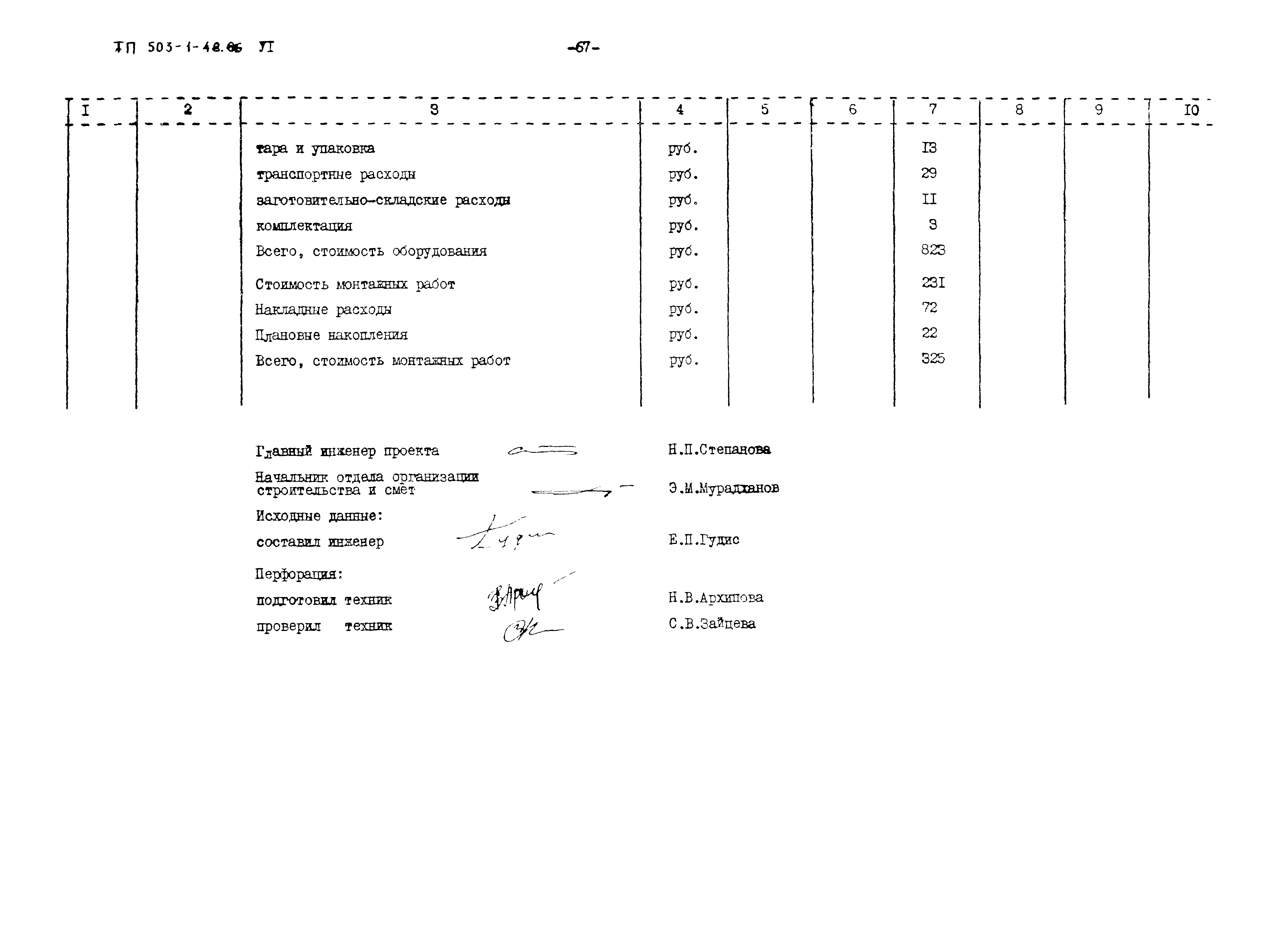 Типовой проект 503-1-48.86