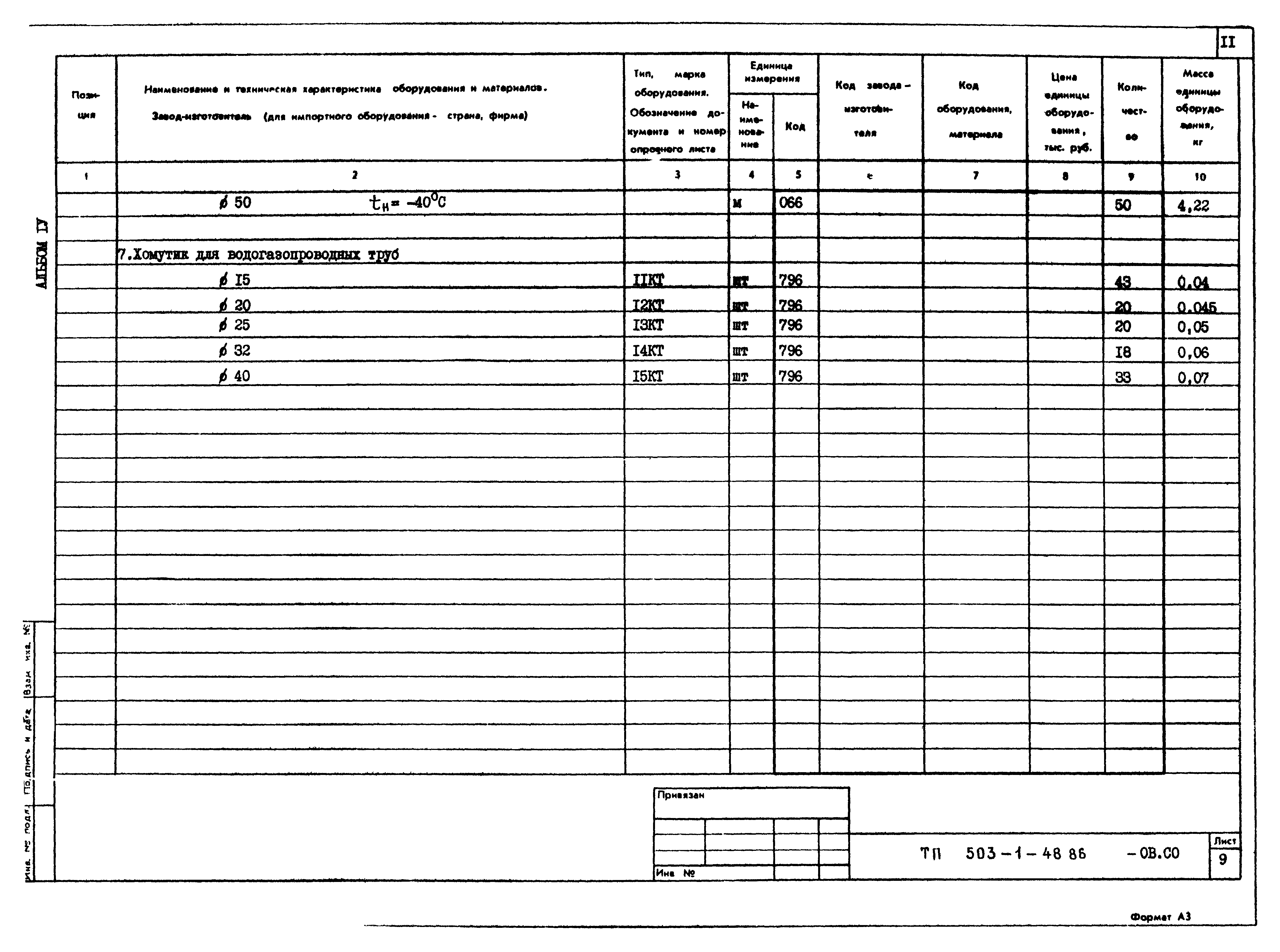 Типовой проект 503-1-48.86