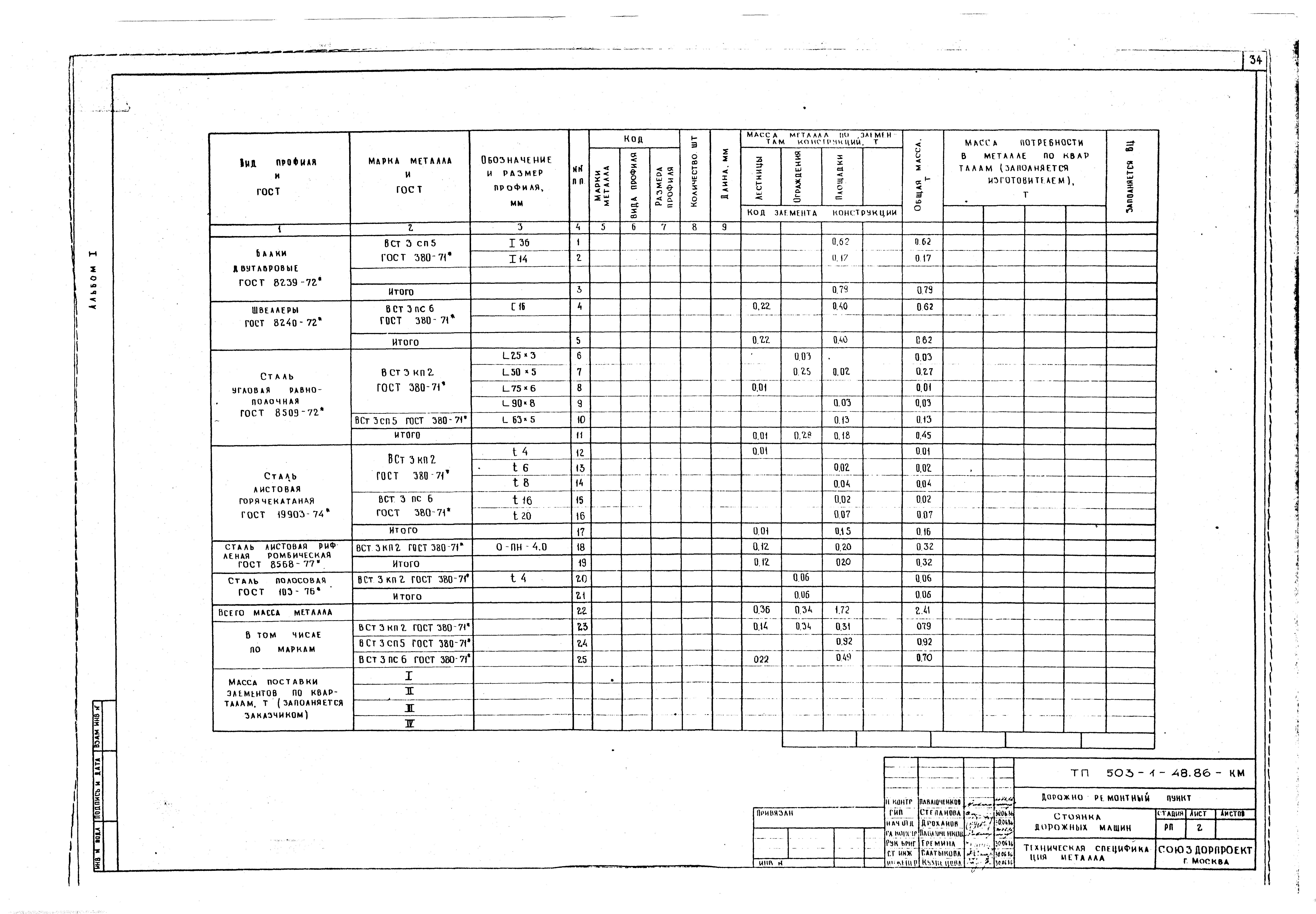 Типовой проект 503-1-48.86