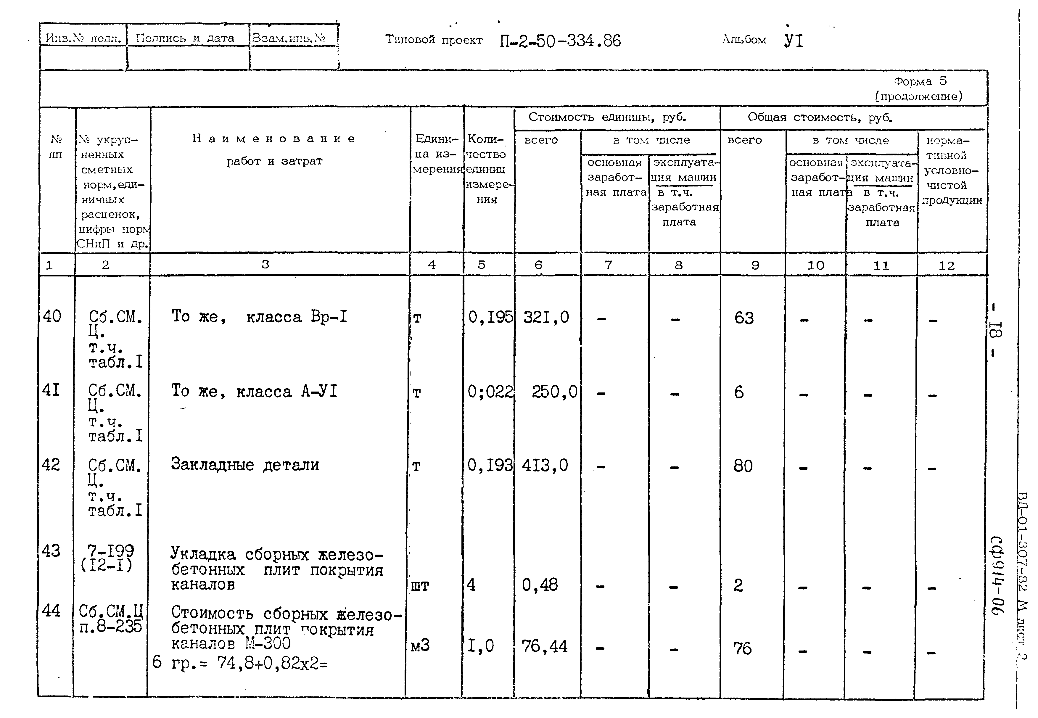 Типовой проект П-2-50-334.86