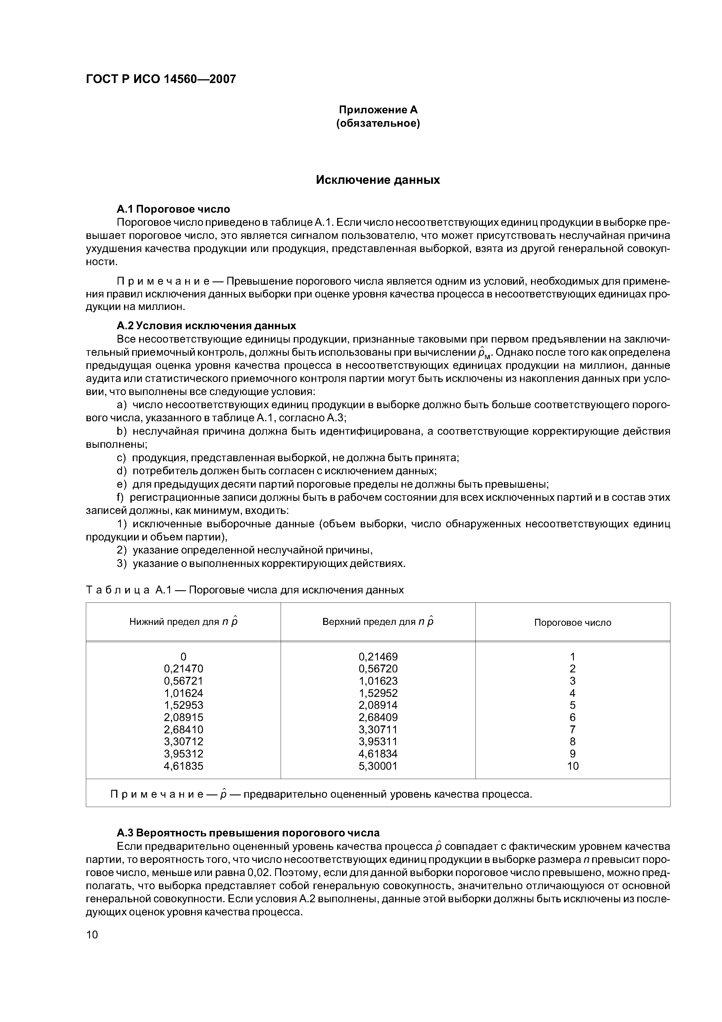 ГОСТ Р ИСО 14560-2007