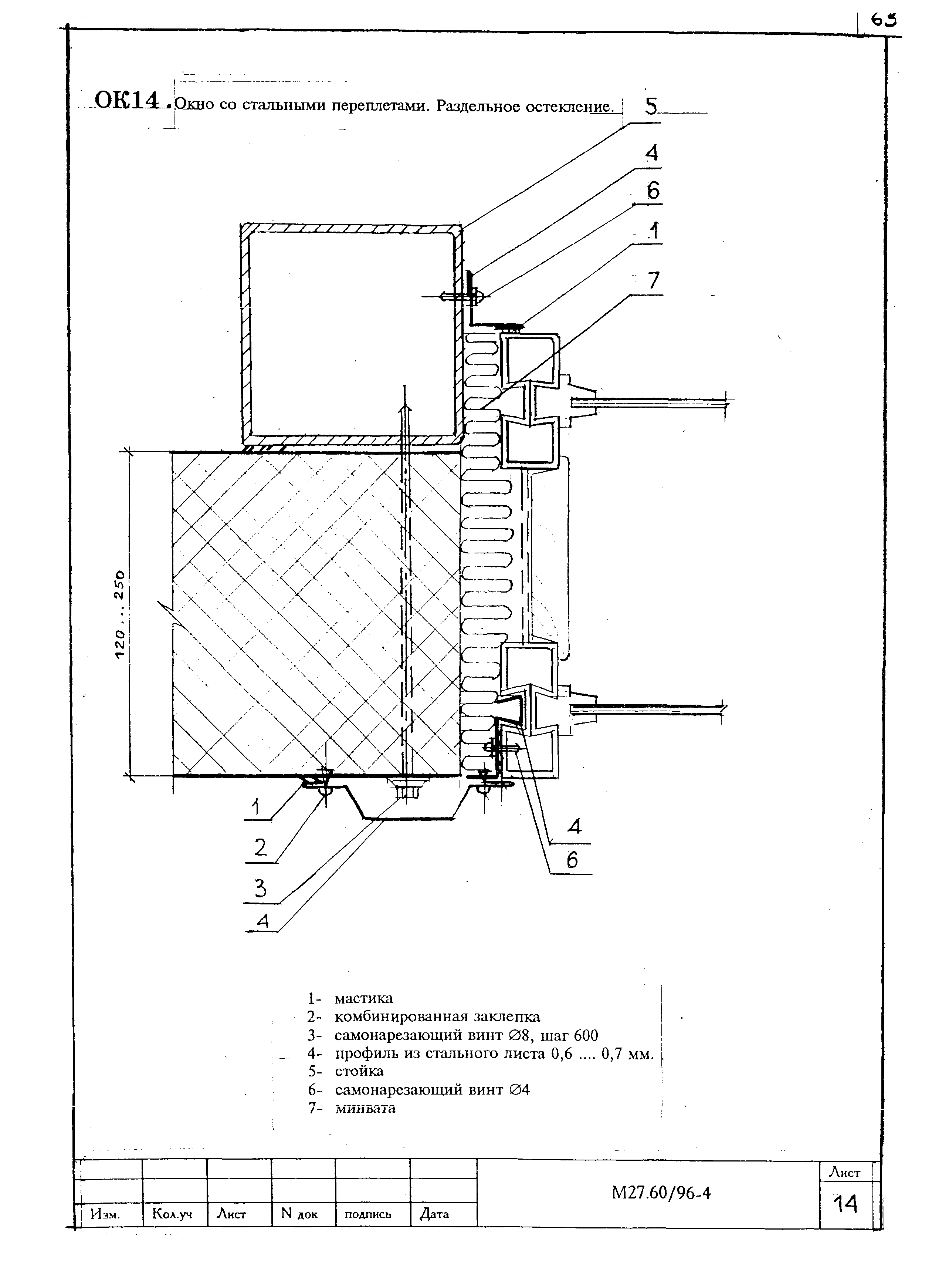 Шифр М27.60/96