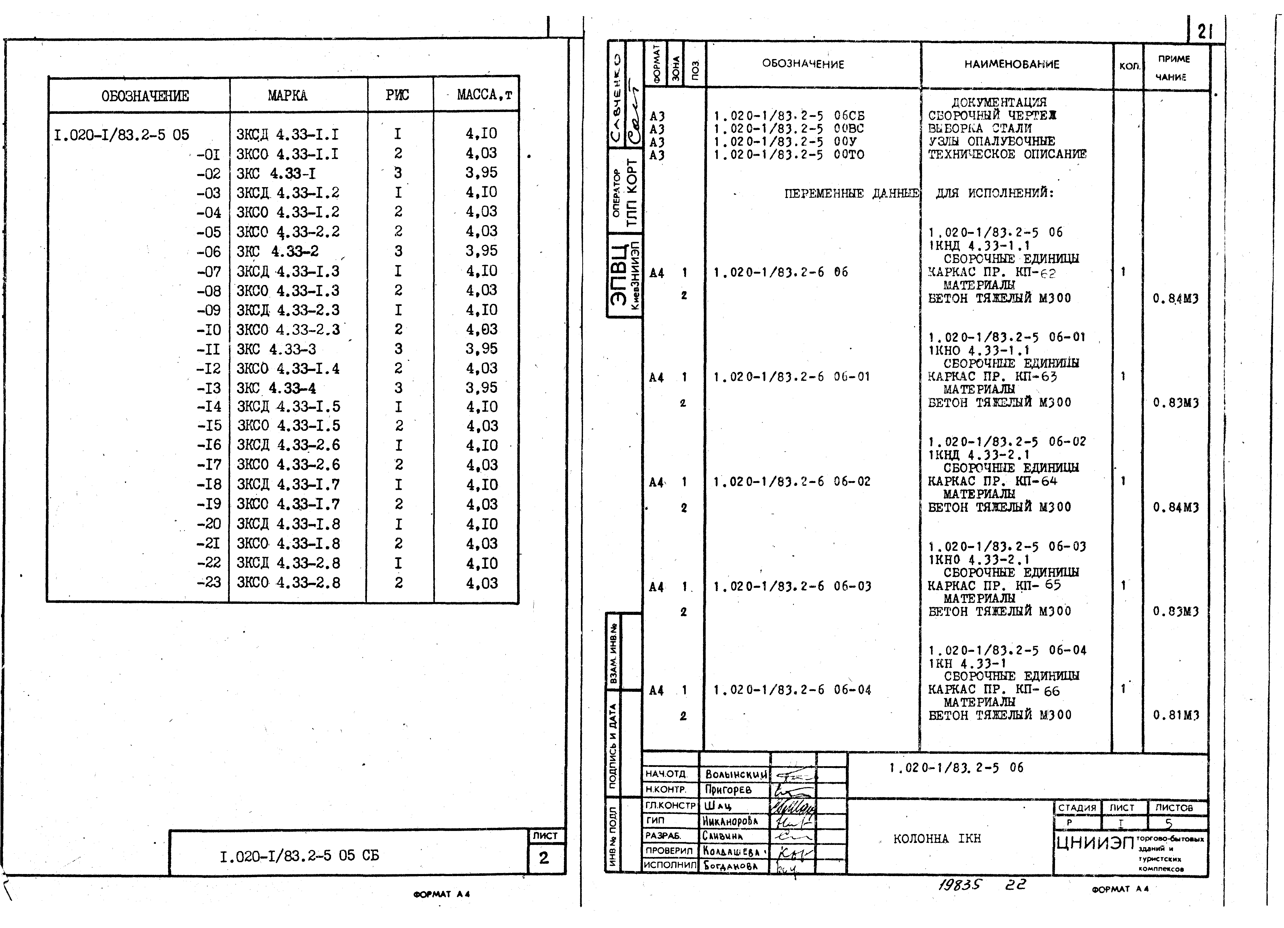 Серия 1.020-1/83