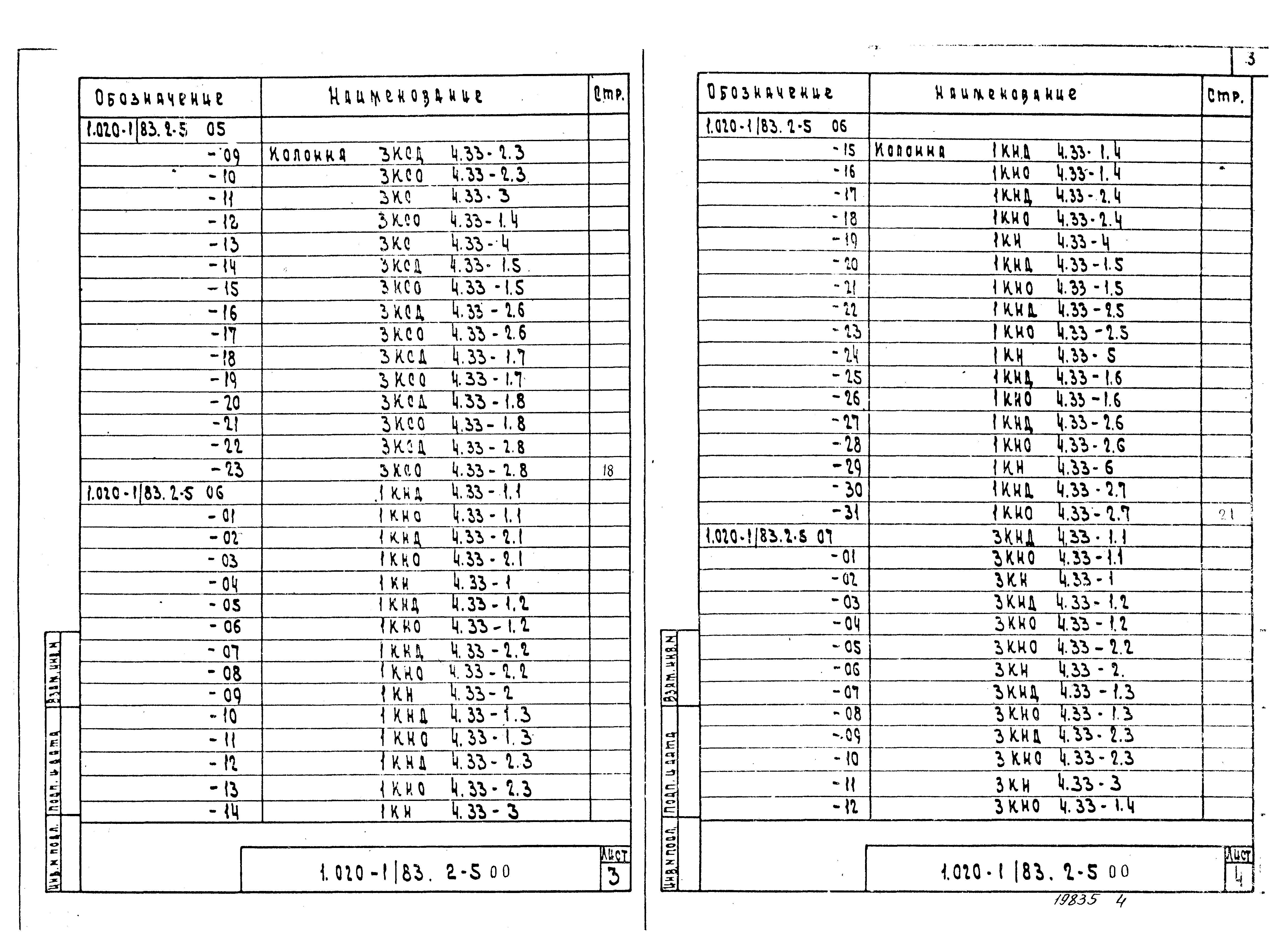 Серия 1.020-1/83