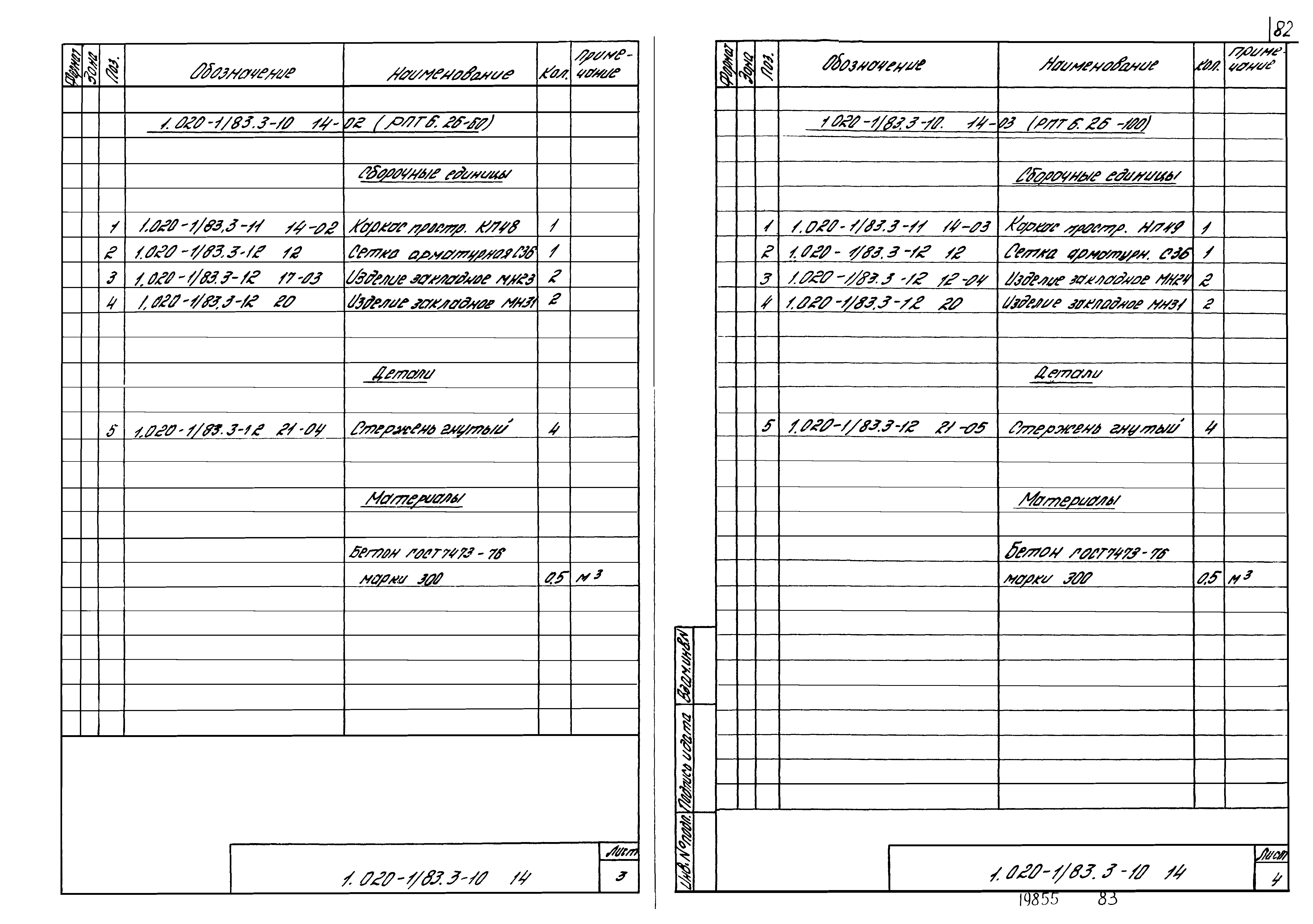 Серия 1.020-1/83