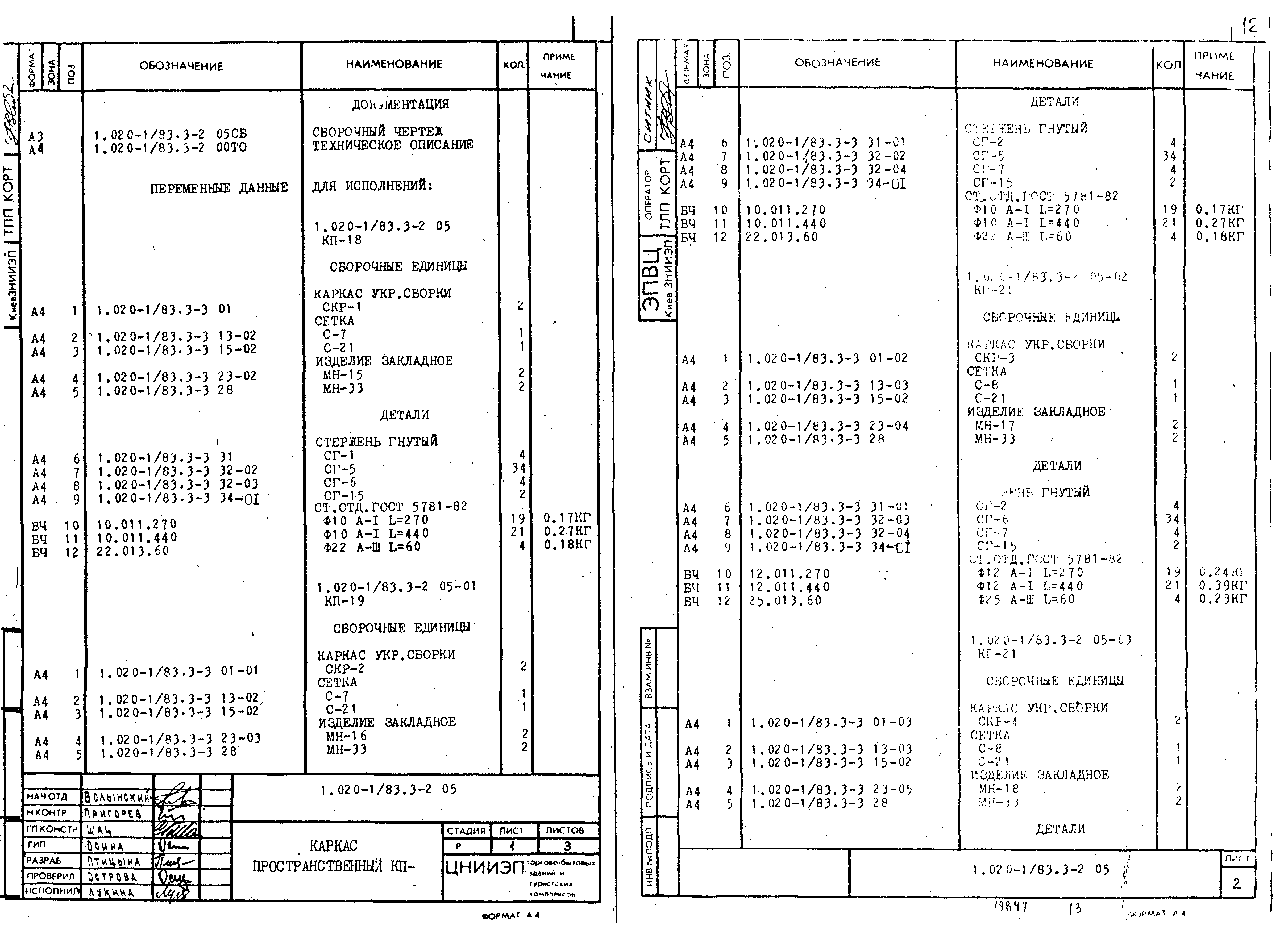 Серия 1.020-1/83