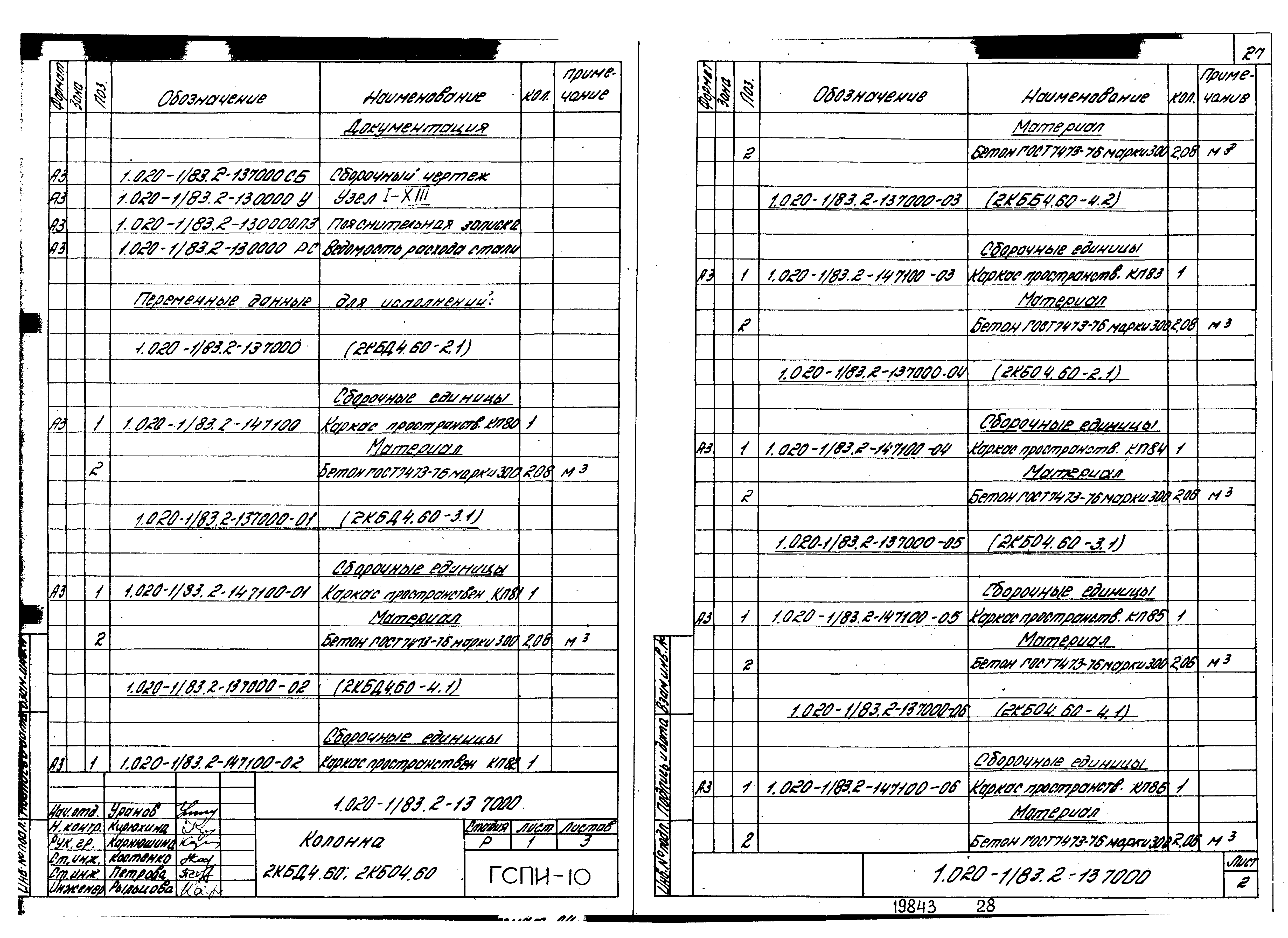 Серия 1.020-1/83