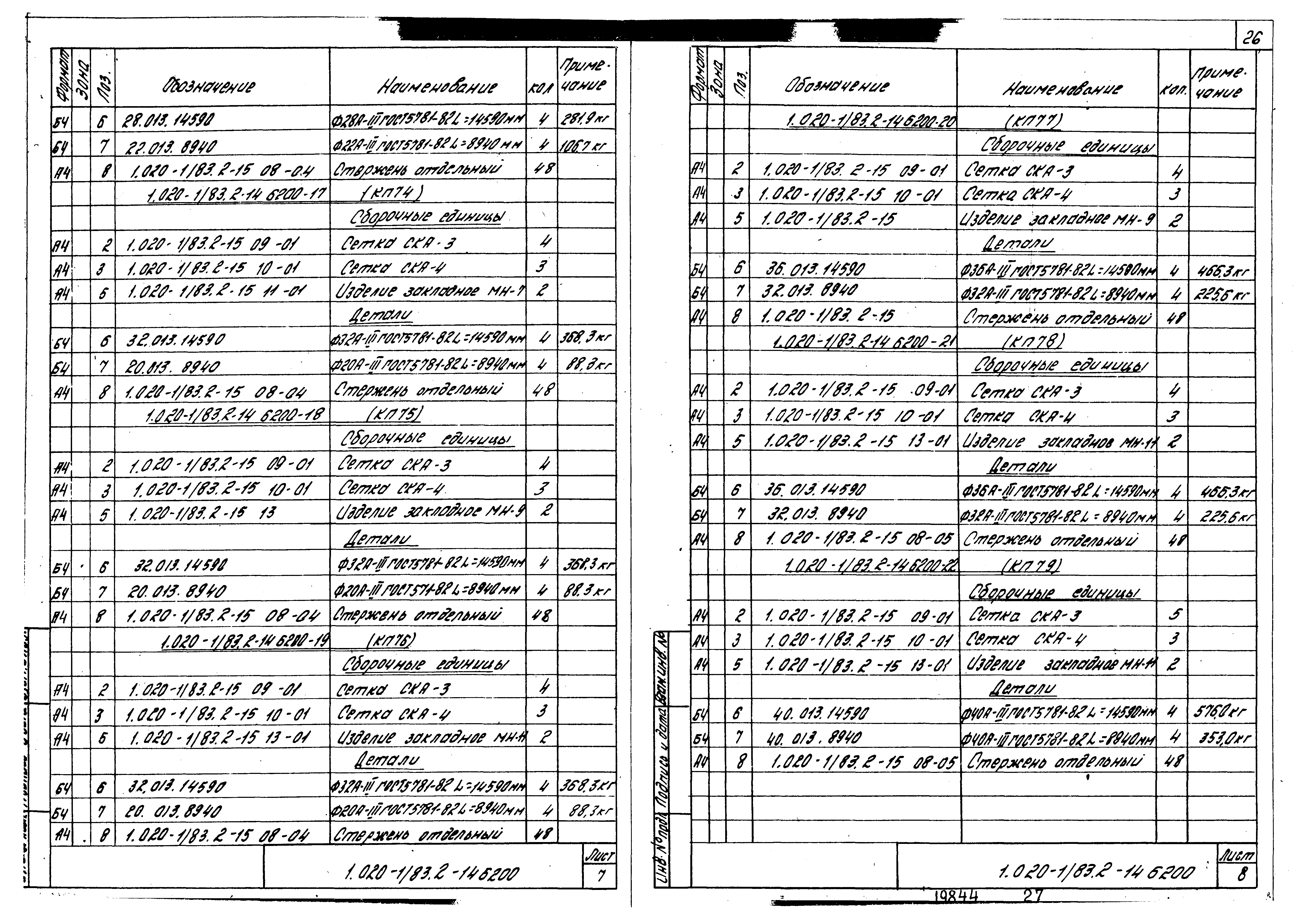 Серия 1.020-1/83