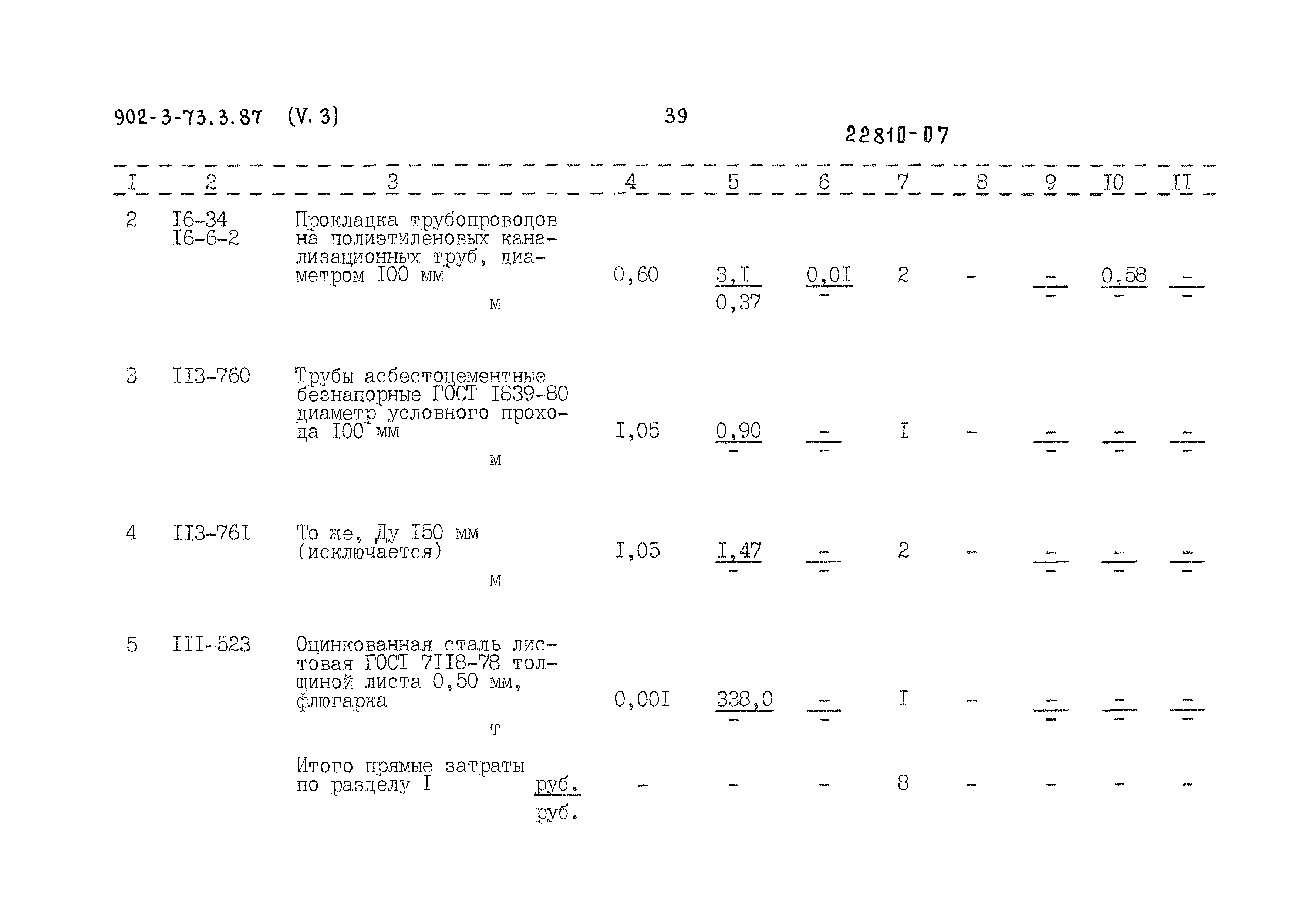 Типовой проект 902-3-73.3.87