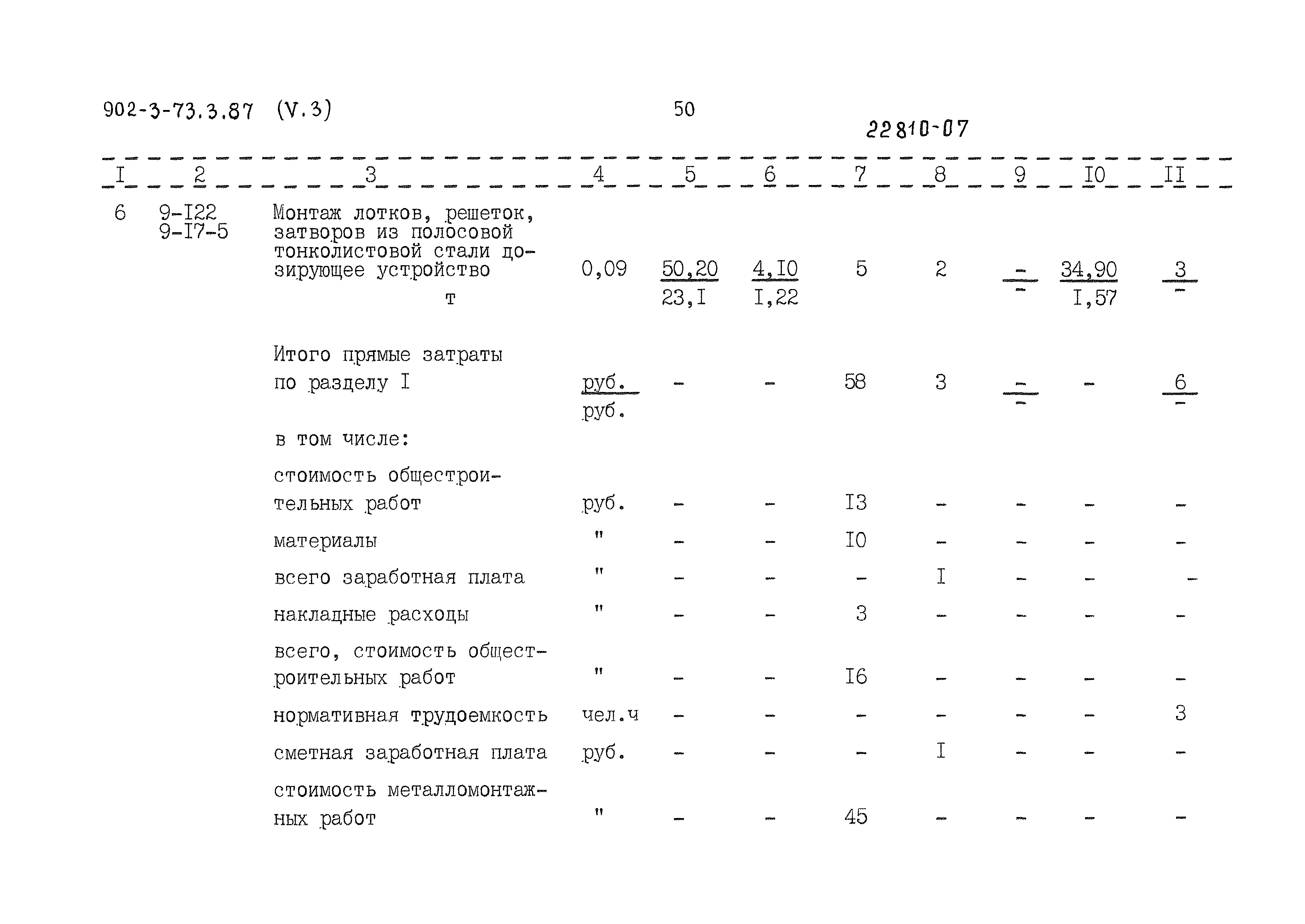 Типовой проект 902-3-73.3.87