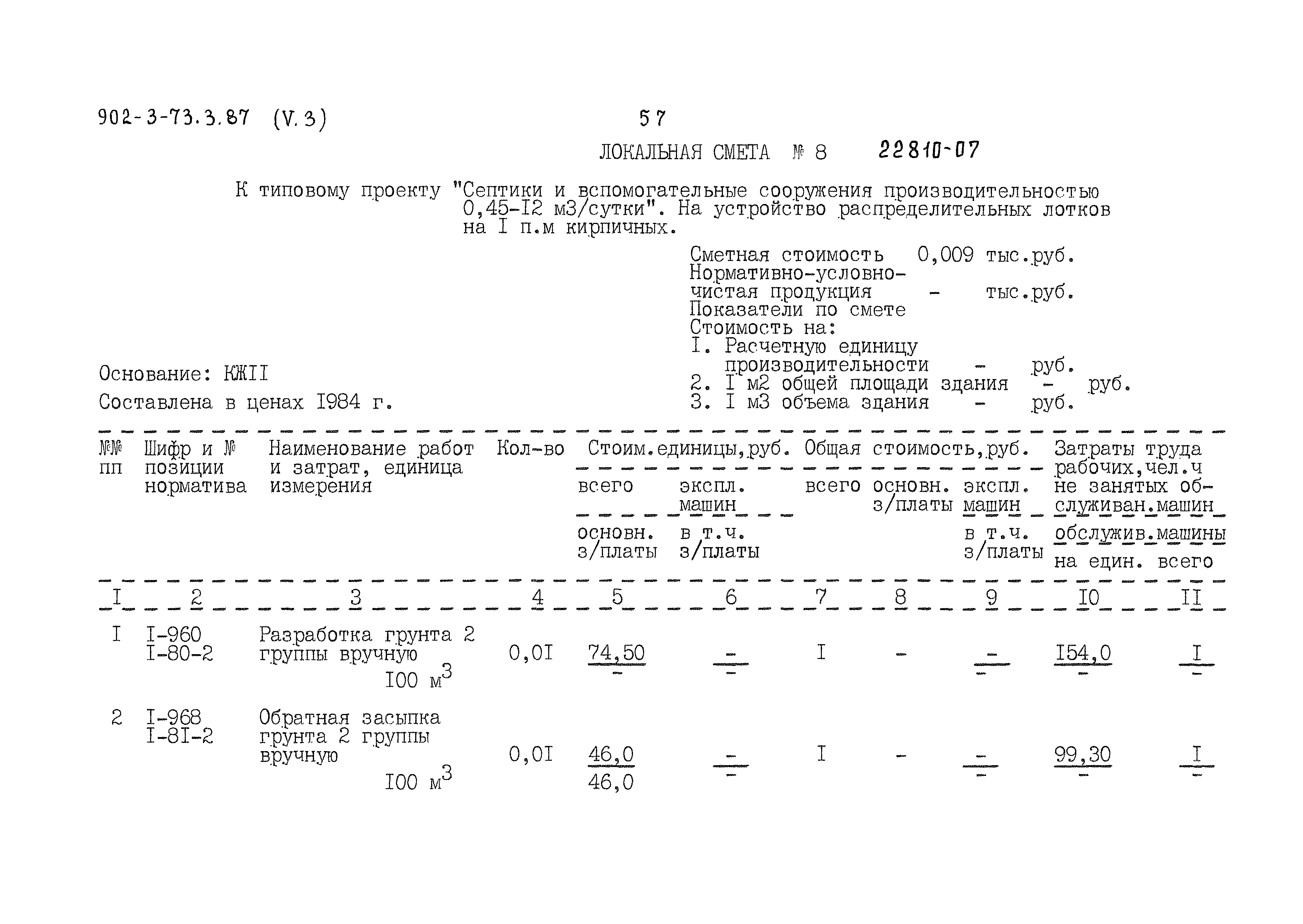 Типовой проект 902-3-73.3.87