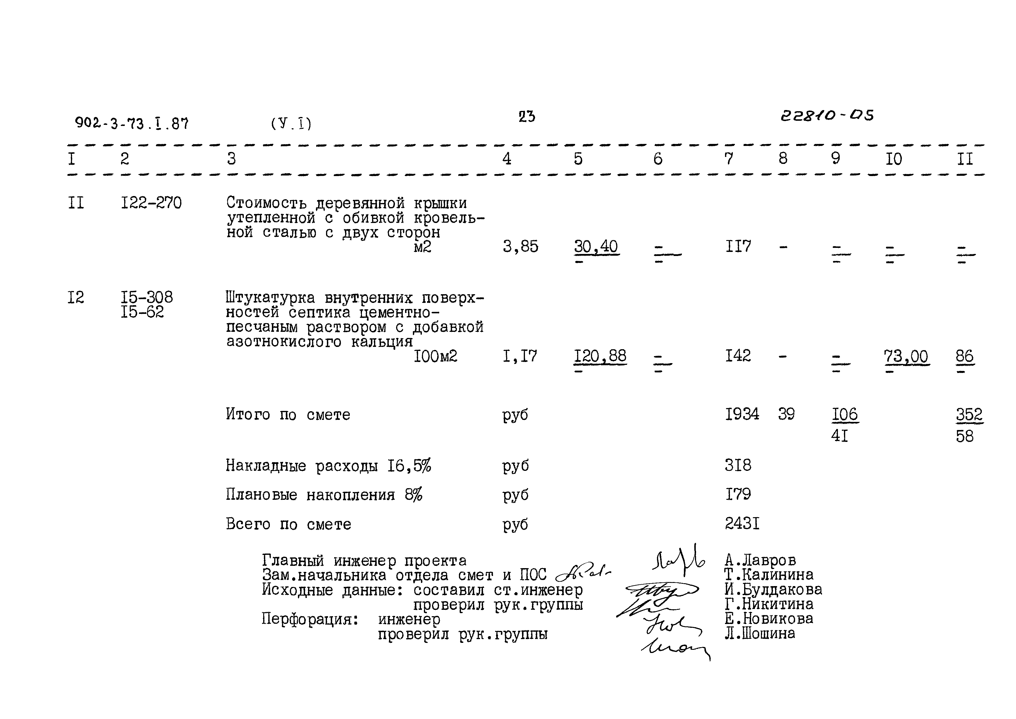 Типовой проект 902-3-73.1.87
