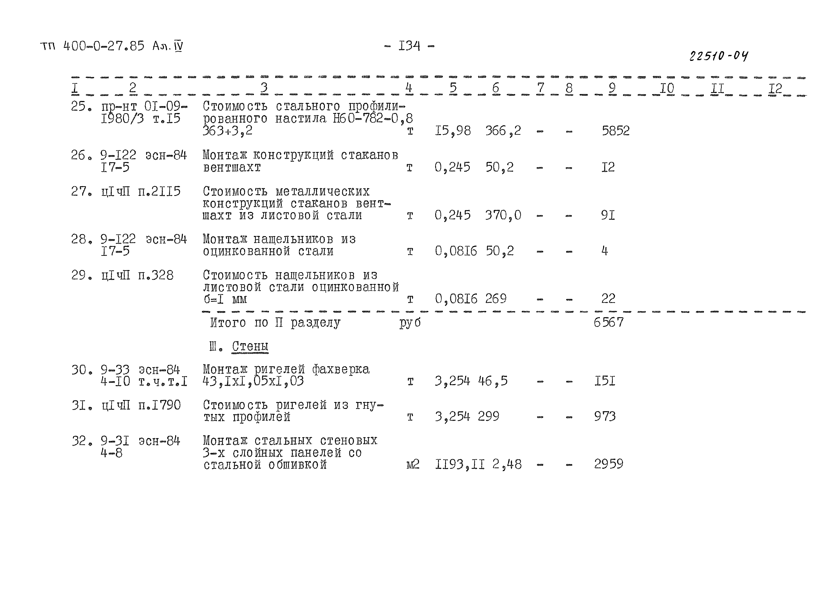 Типовые проектные решения 400-0-27.85