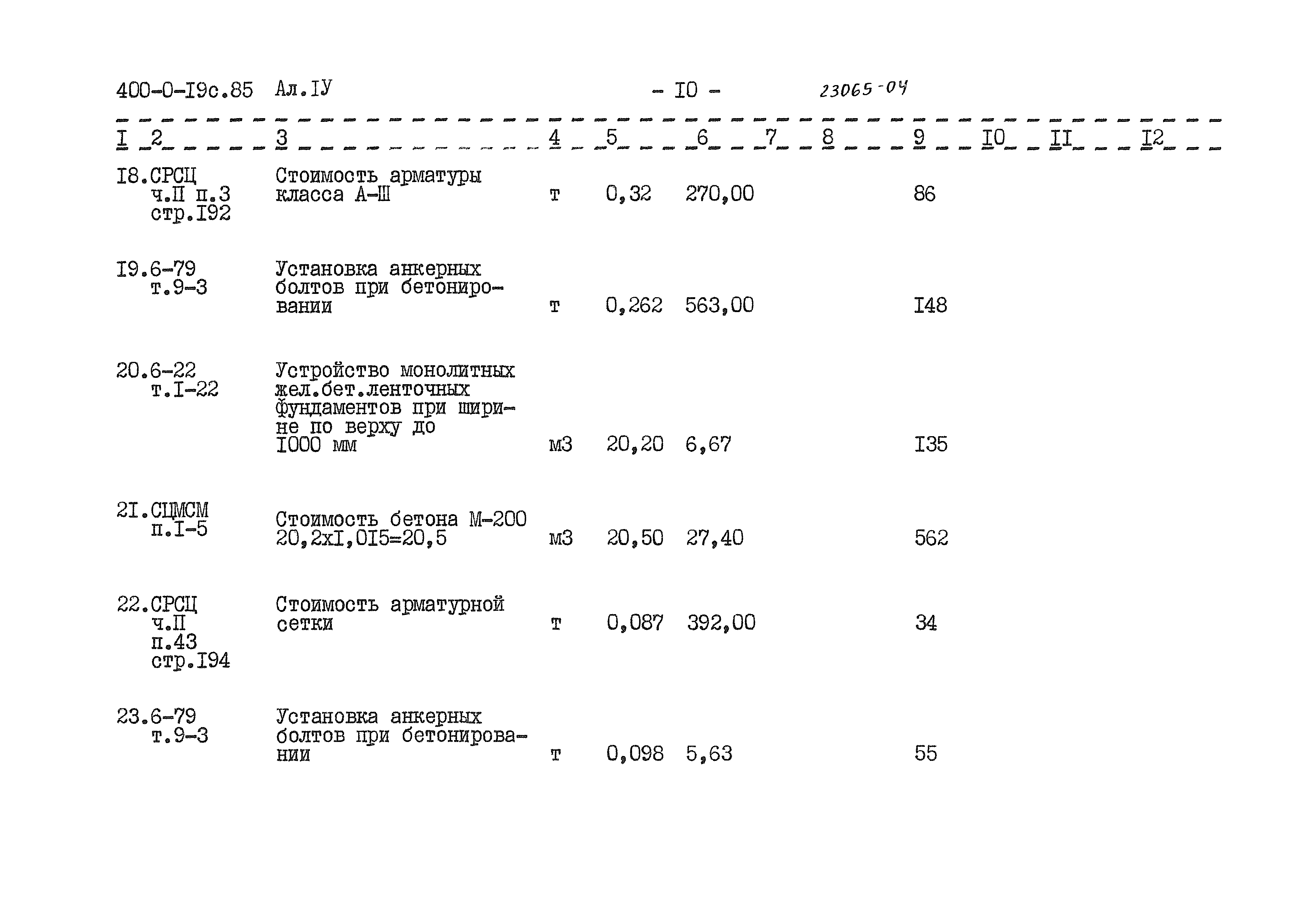 Типовые проектные решения 400-0-19с.85