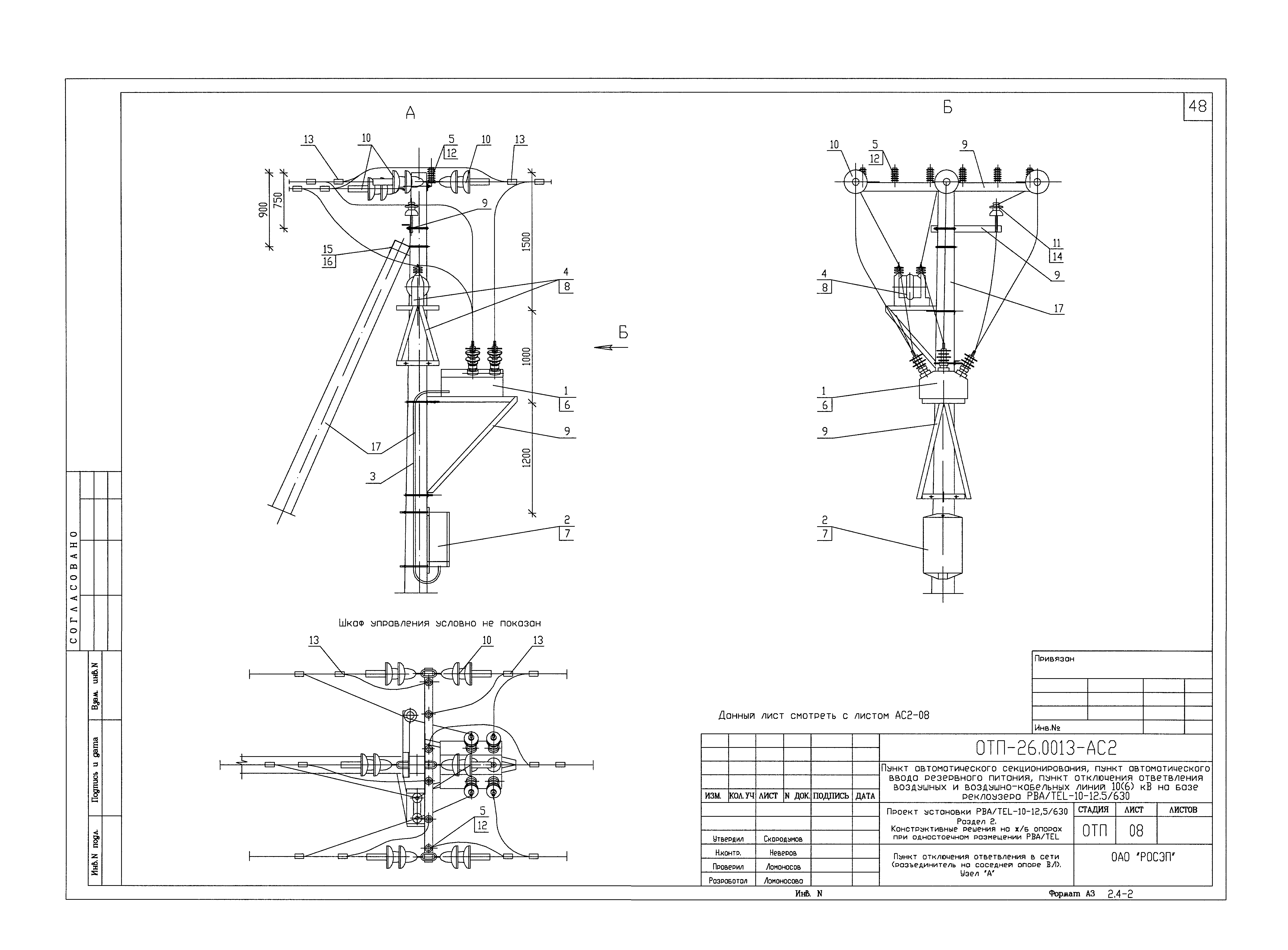 Шкаф пку 10 кв