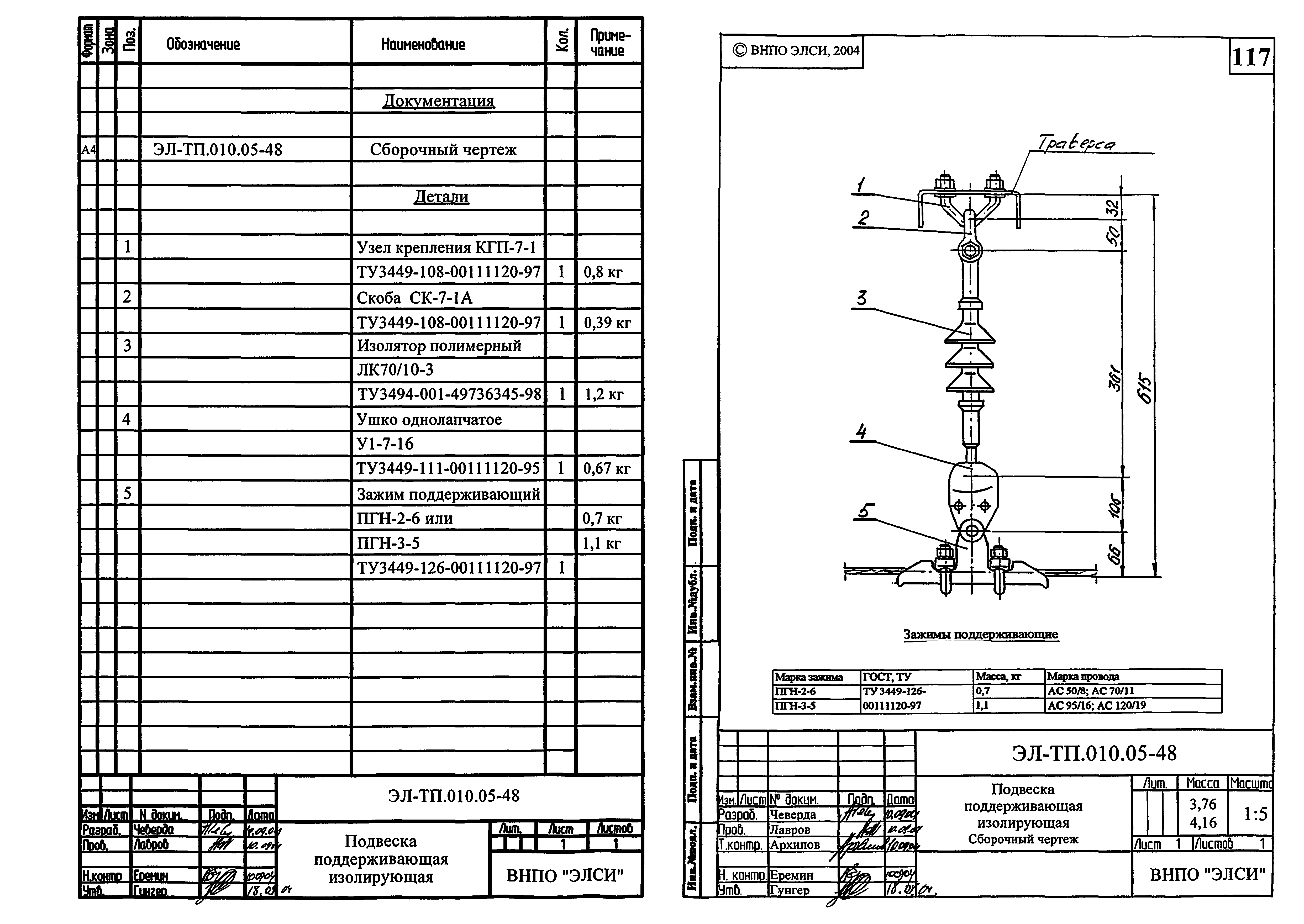 Серия ЭЛ-ТП.010.05