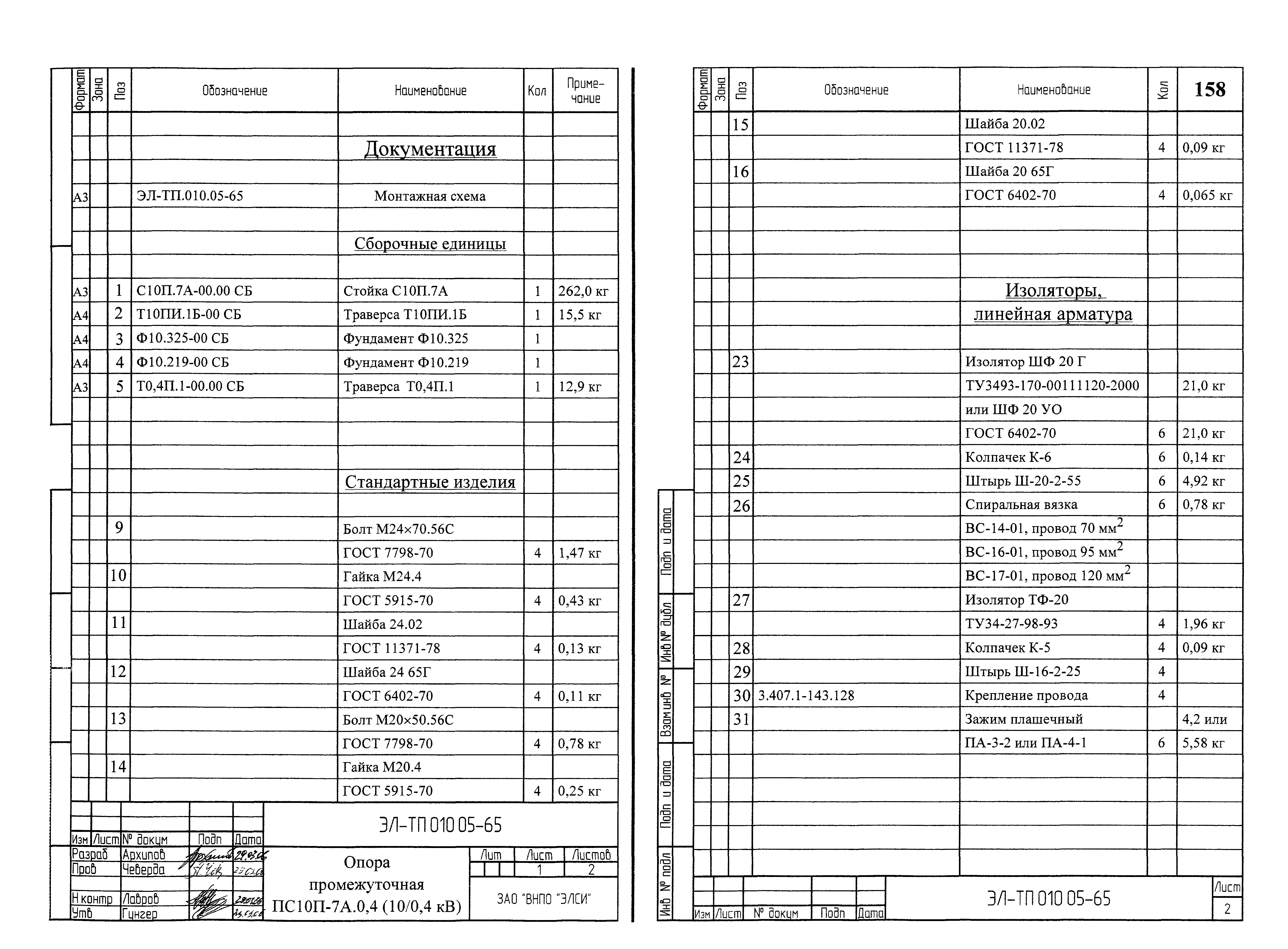 Серия ЭЛ-ТП.010.05