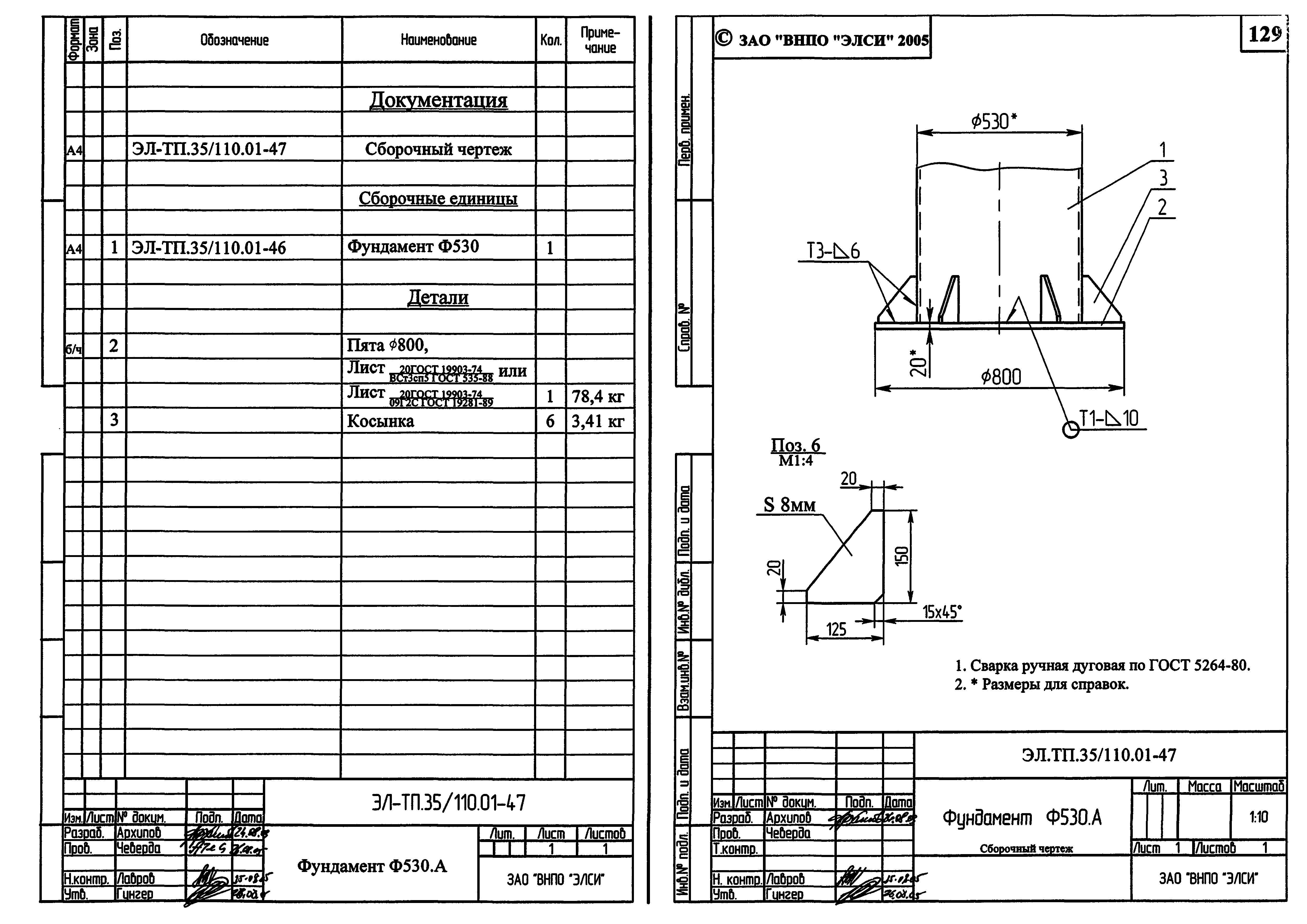 Серия ЭЛ-ТП.35/110.01
