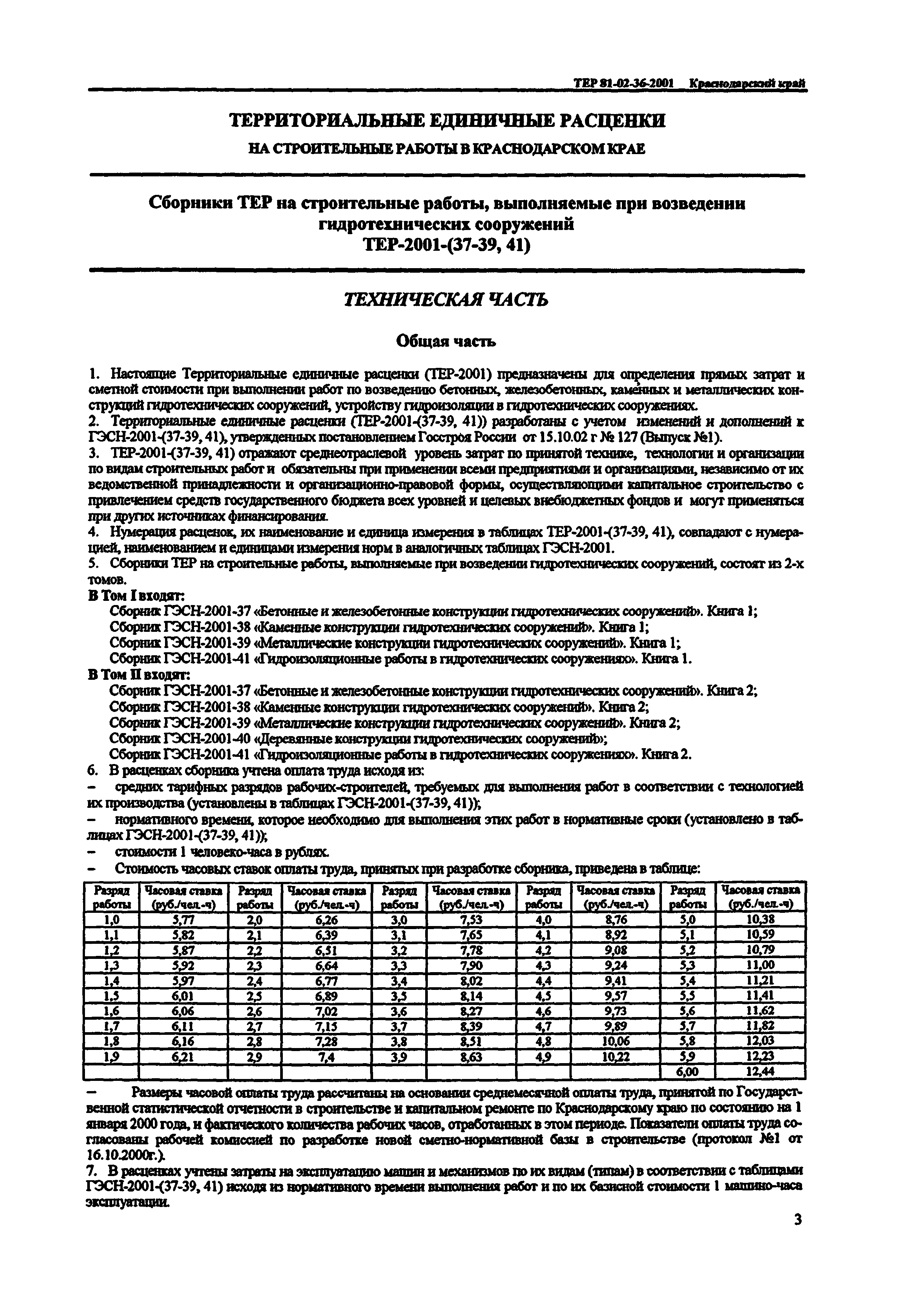 ТЕР Краснодарский край 2001-41