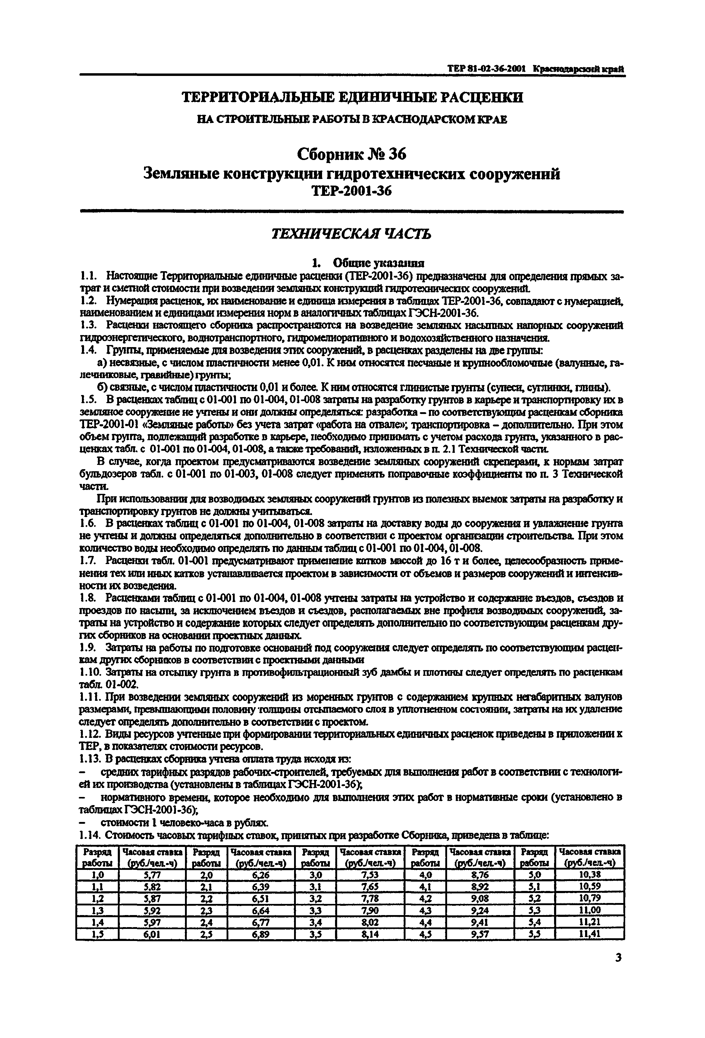 ТЕР Краснодарский край 2001-36