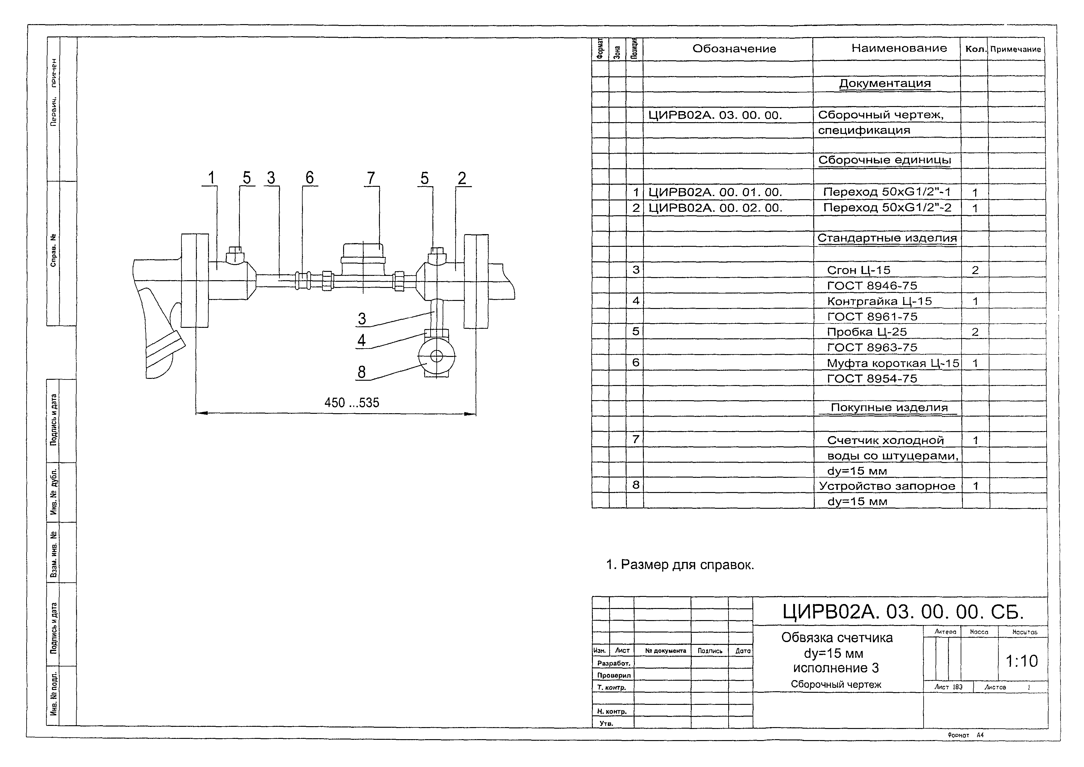 ЦИРВ 02А.00.00.00