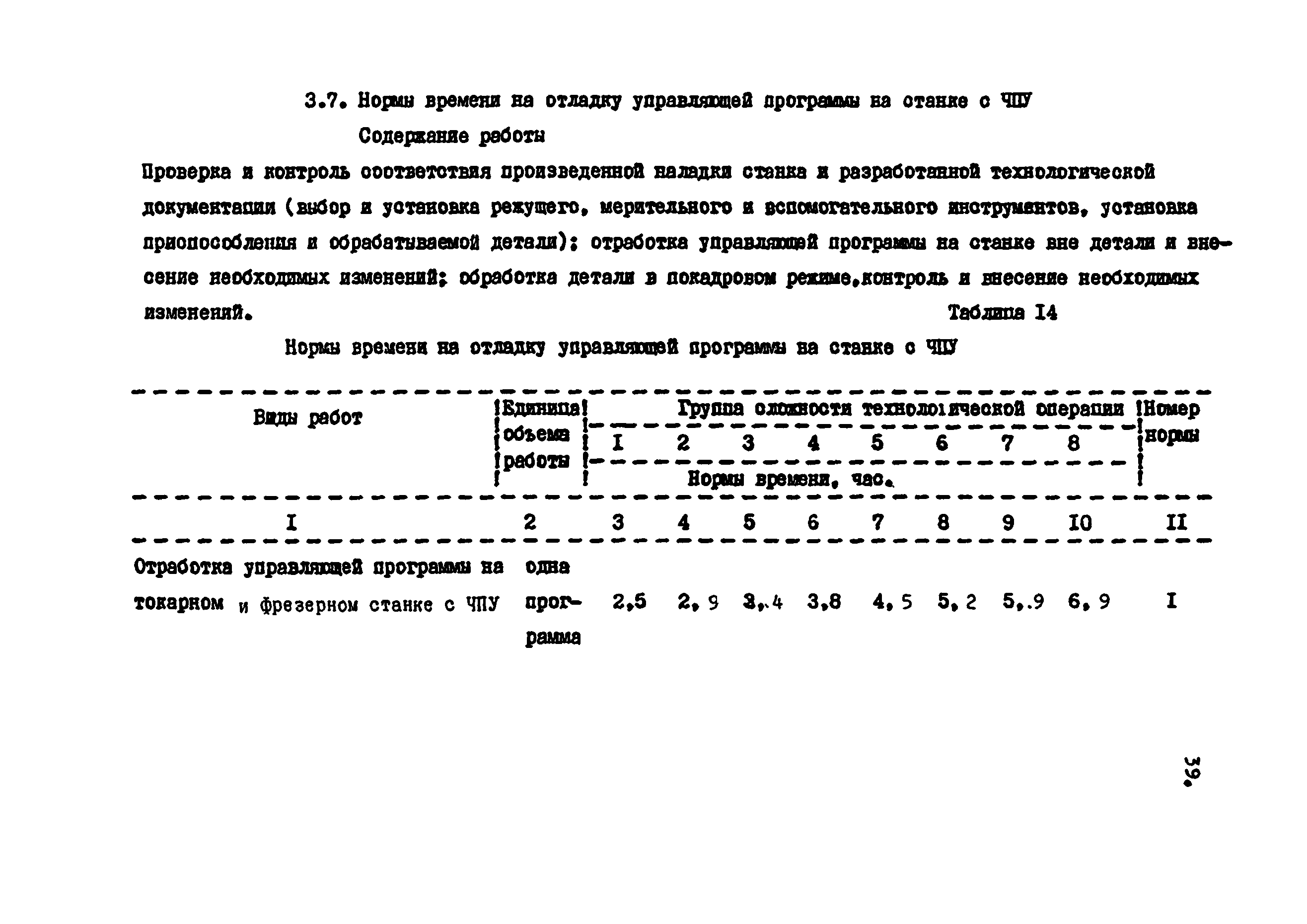 Нормы времени нормативы